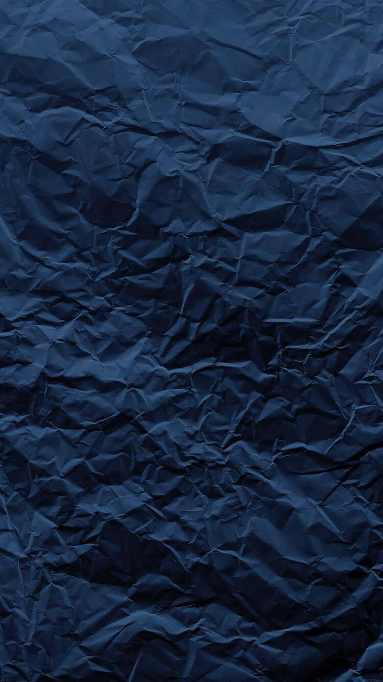 Mørkeblåt krøllet papir æstetik HD Wallpapers