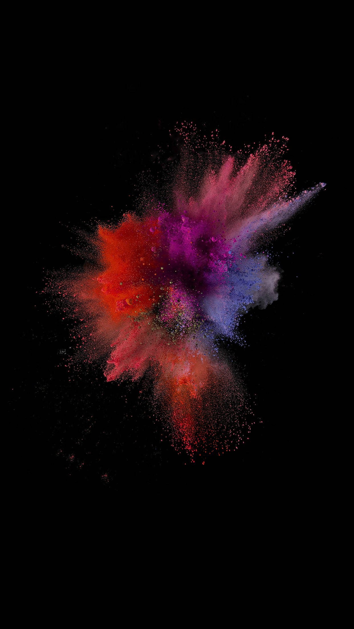 Mørkt iPhone-blomsterdesign Wallpapers
