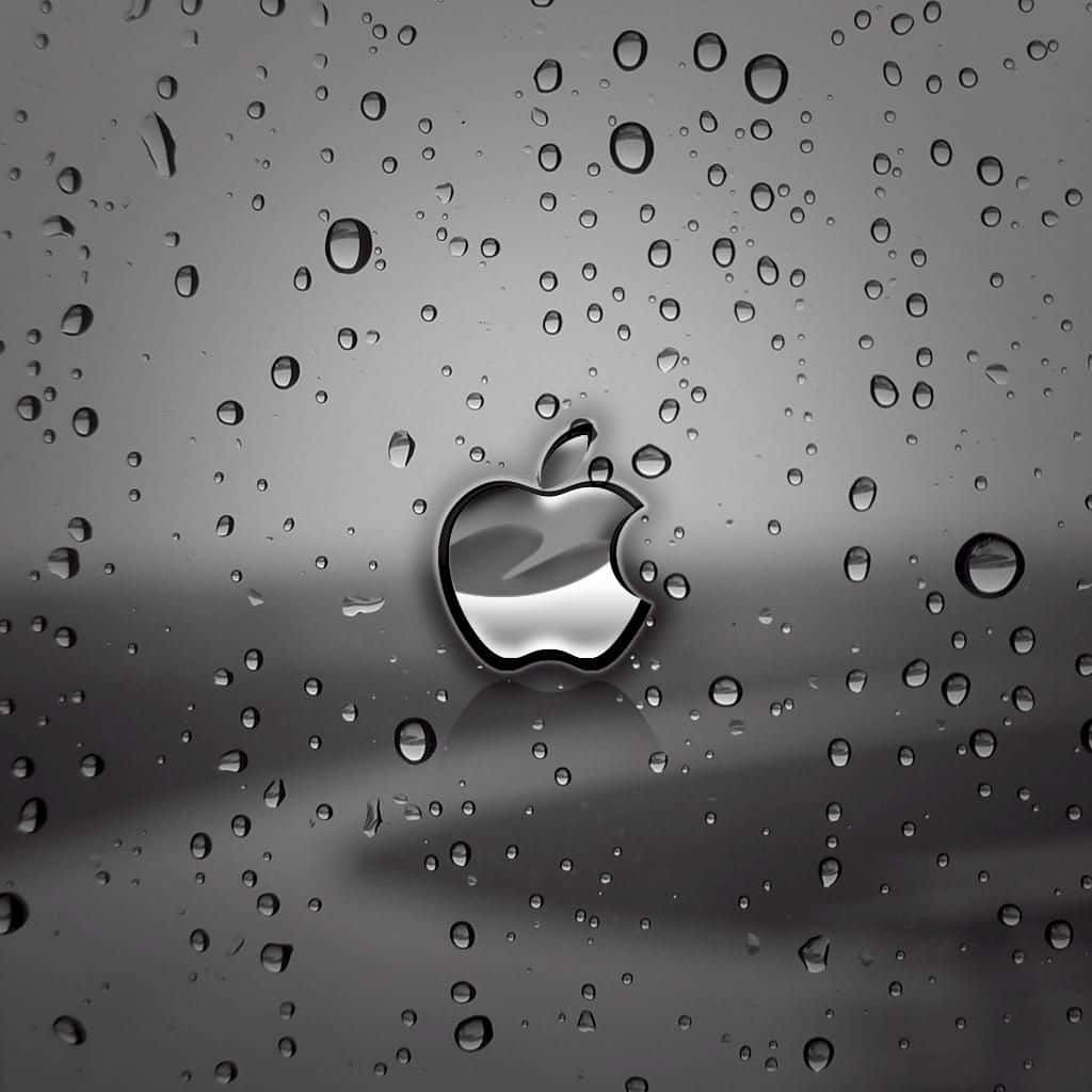 Mørkt sødt Apple-logo iPad Wallpapers