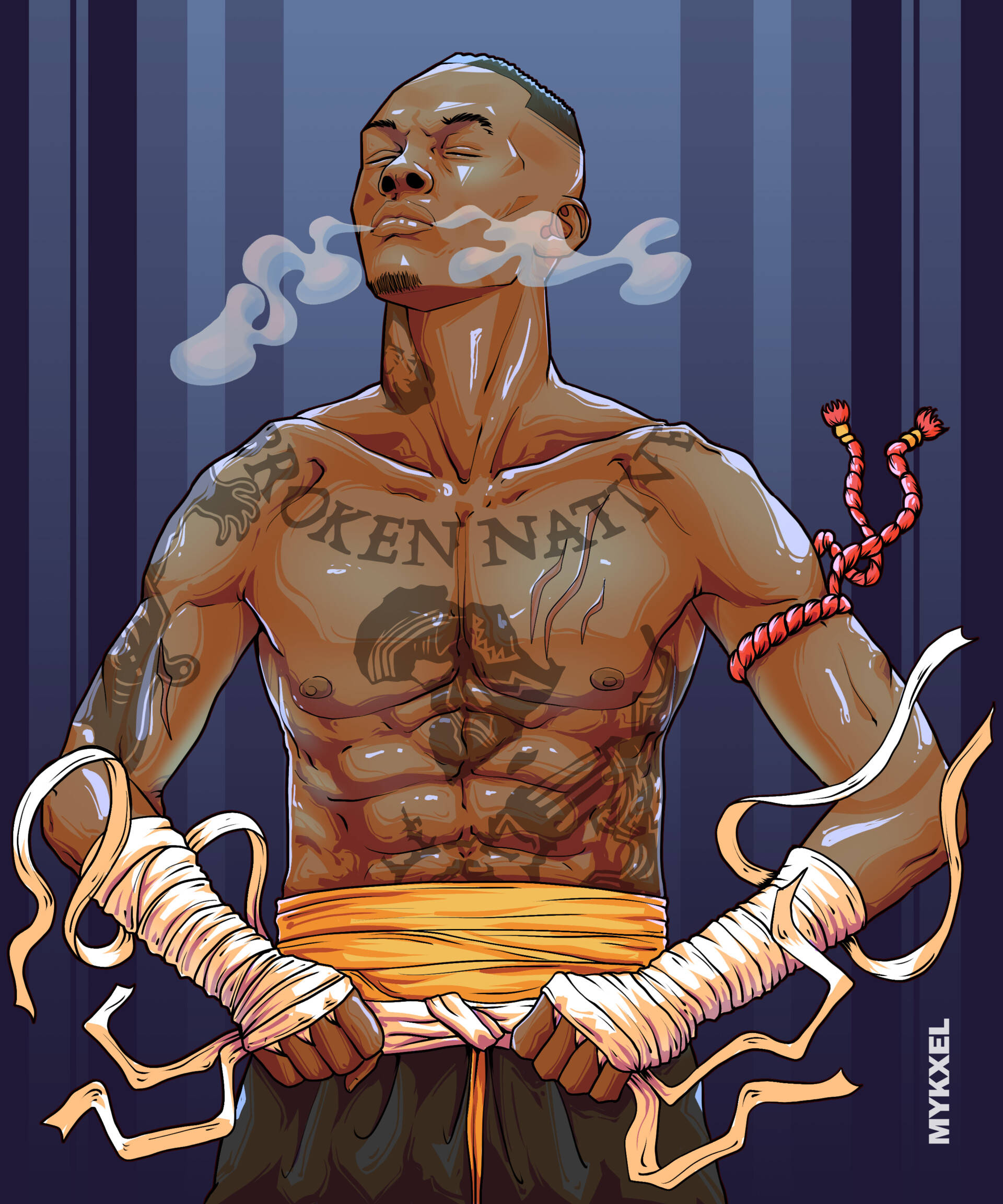 Muay Thai Israel Adesanya Wallpapers