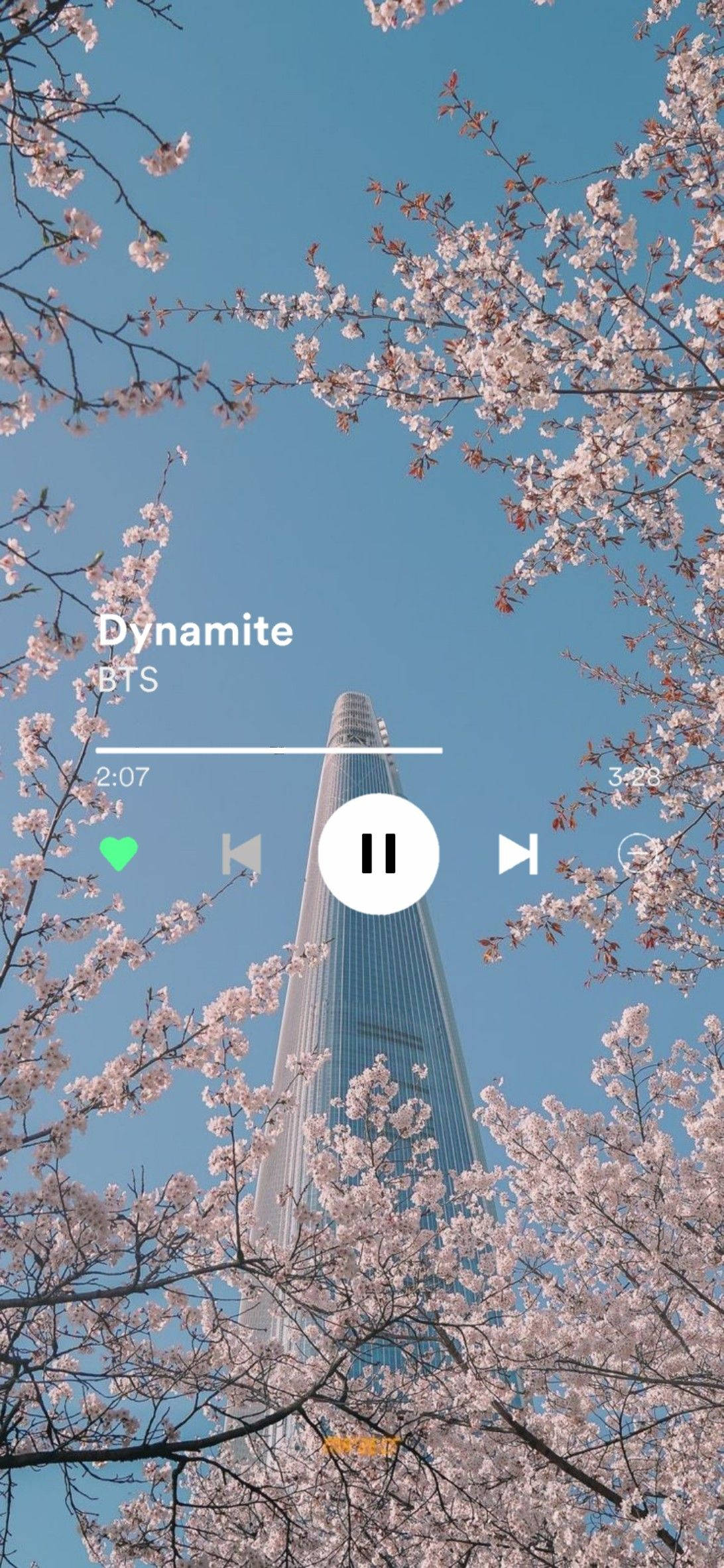 Musikæstetik BTS Dynamite Wallpapers