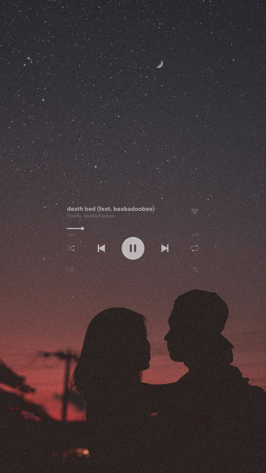 Musikalsk æstetik med par Wallpapers