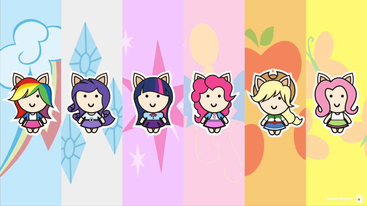 My Little Pony Chibi - Fræk og sød Wallpapers