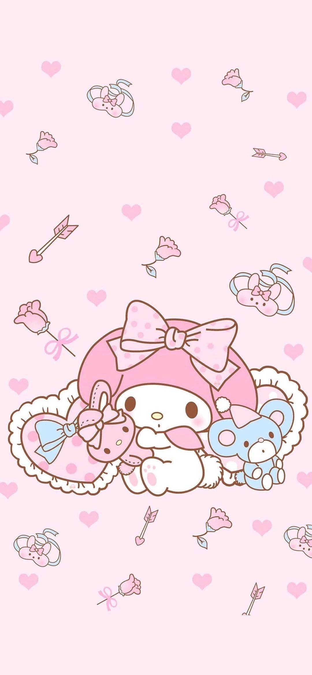 My Melody Hvid Kanin Wallpapers