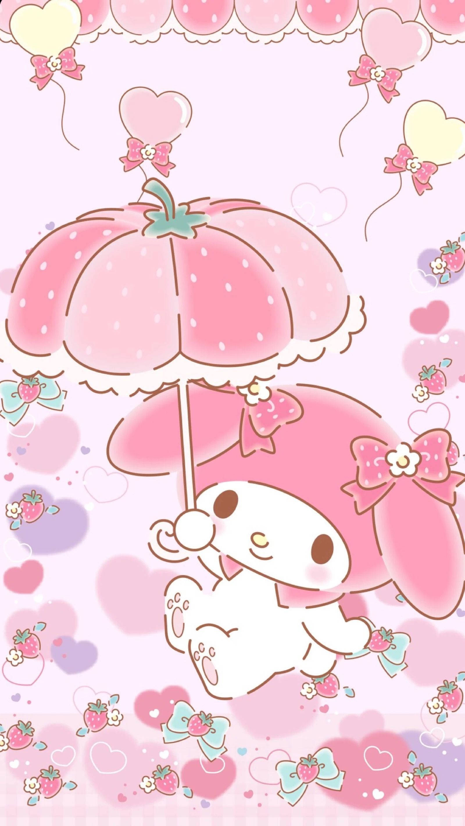My Melody Sød iPhone Wallpapers