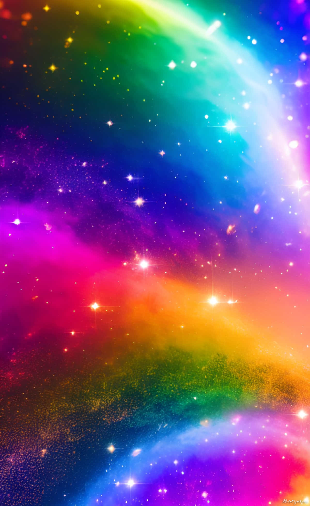 Mystisk galaksekunst Wallpapers