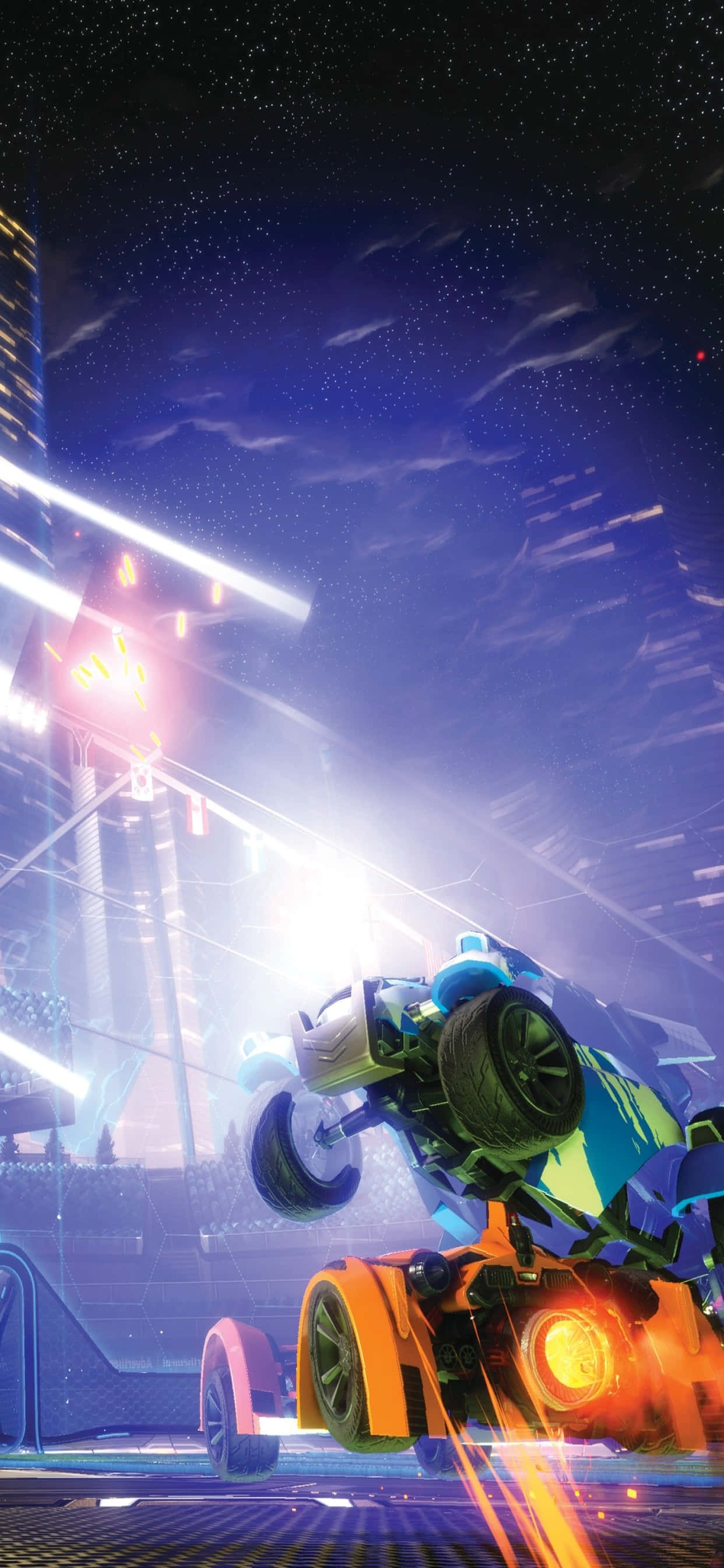 Nå nye højder med iPhone Xs Max og Rocket League Wallpapers