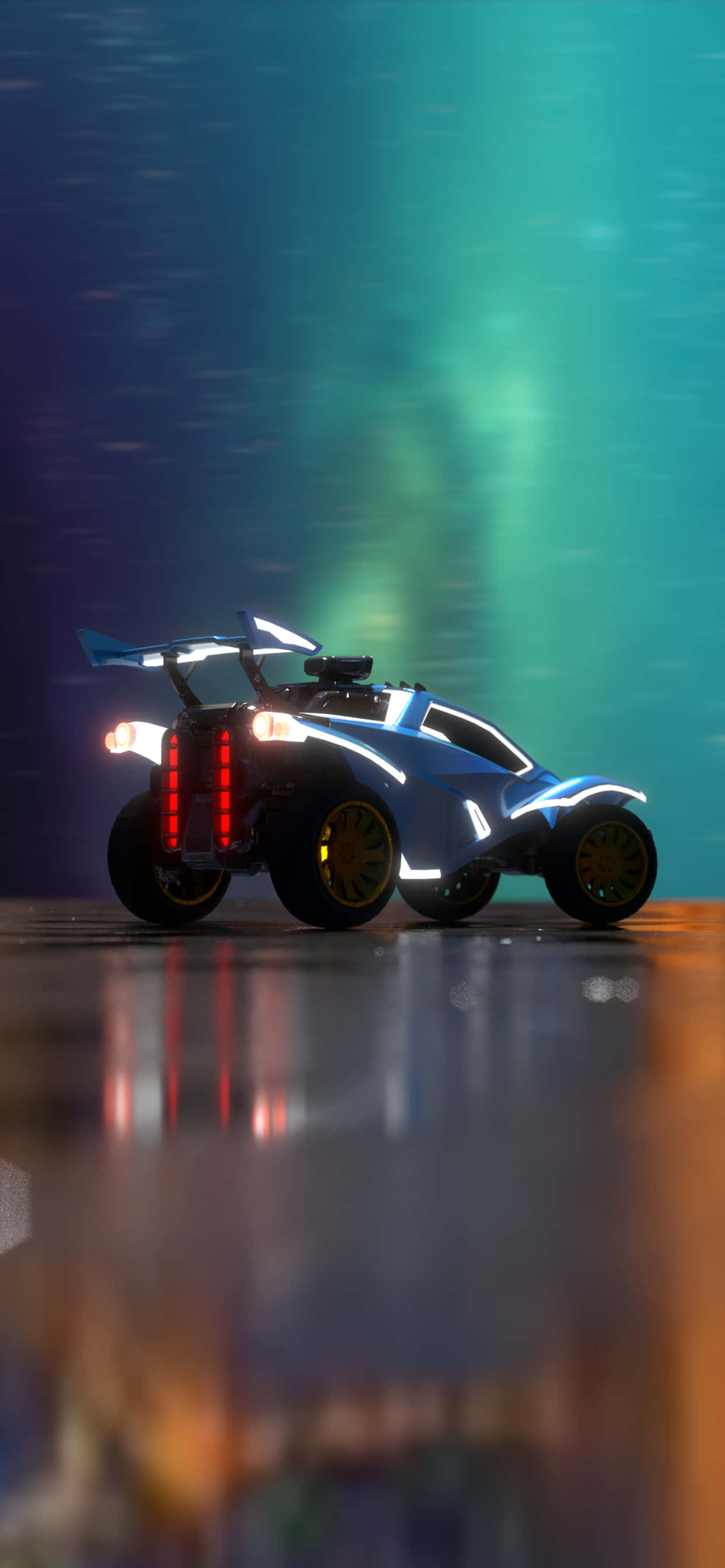 Nå toppen af gaming med iPhone XS Max og Rocket League Wallpapers
