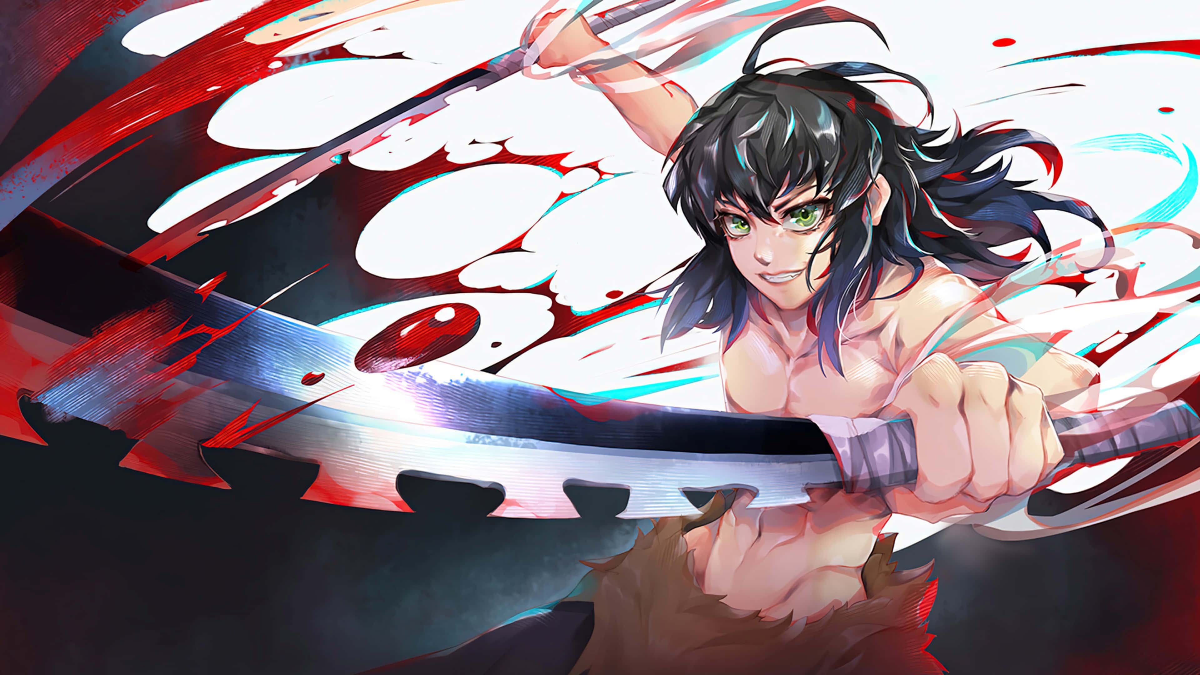 Nakiri Zenitsu tager kampen op mod dæmonerne med beslutsomhed Wallpapers