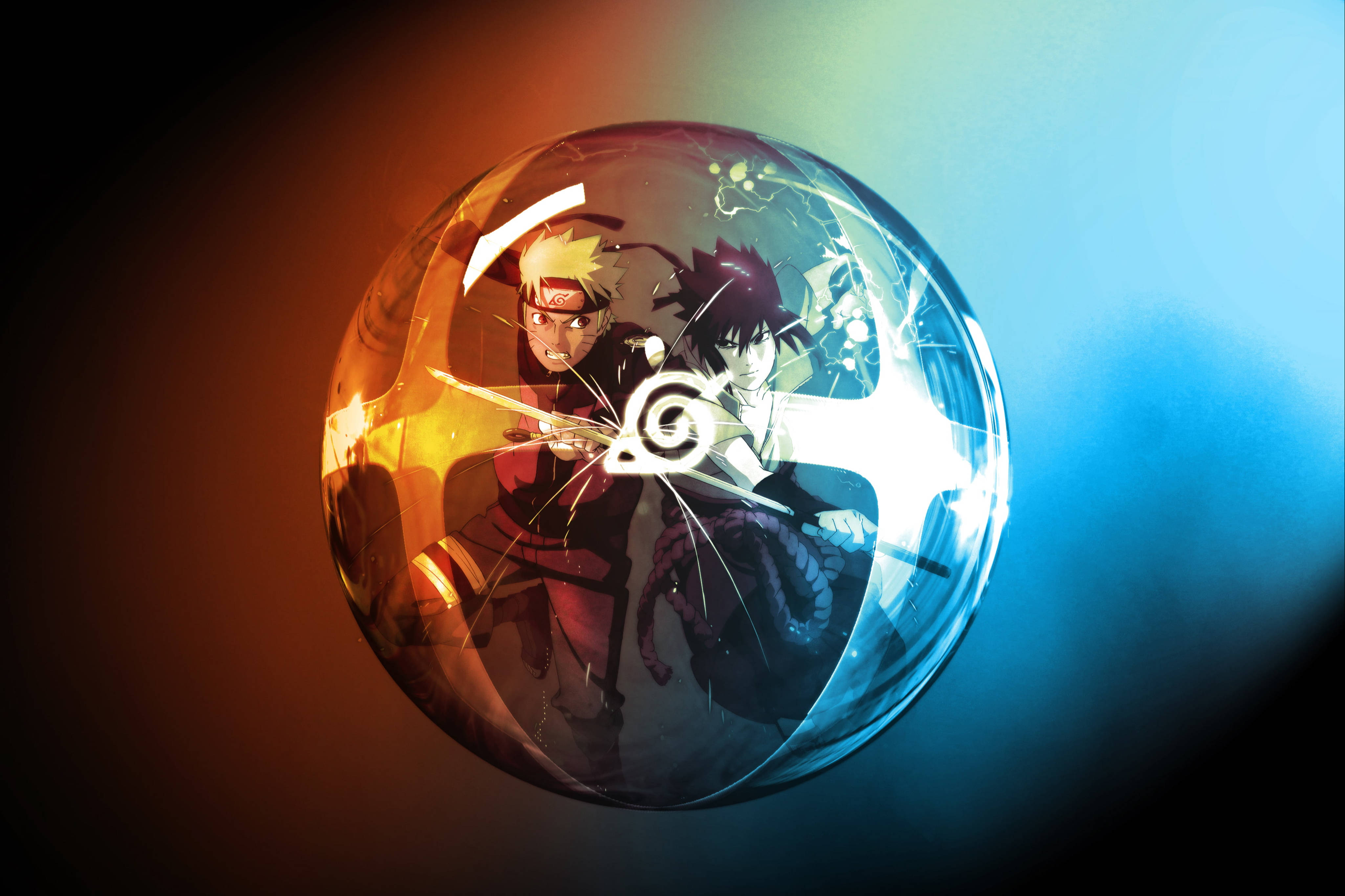 Naruto 4K Boble Kunst Wallpapers