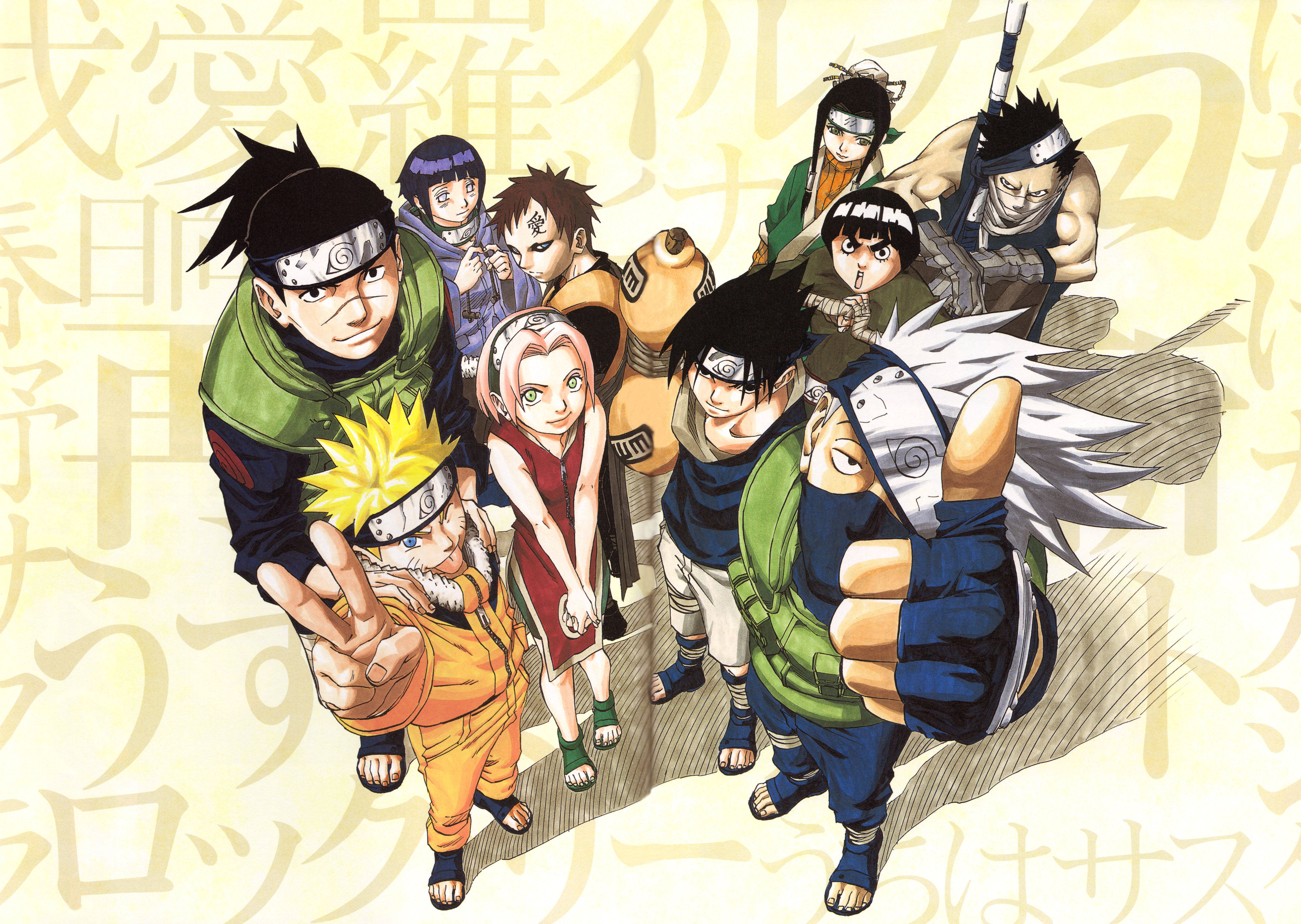 Naruto 4K Ninja-karakterer Wallpapers