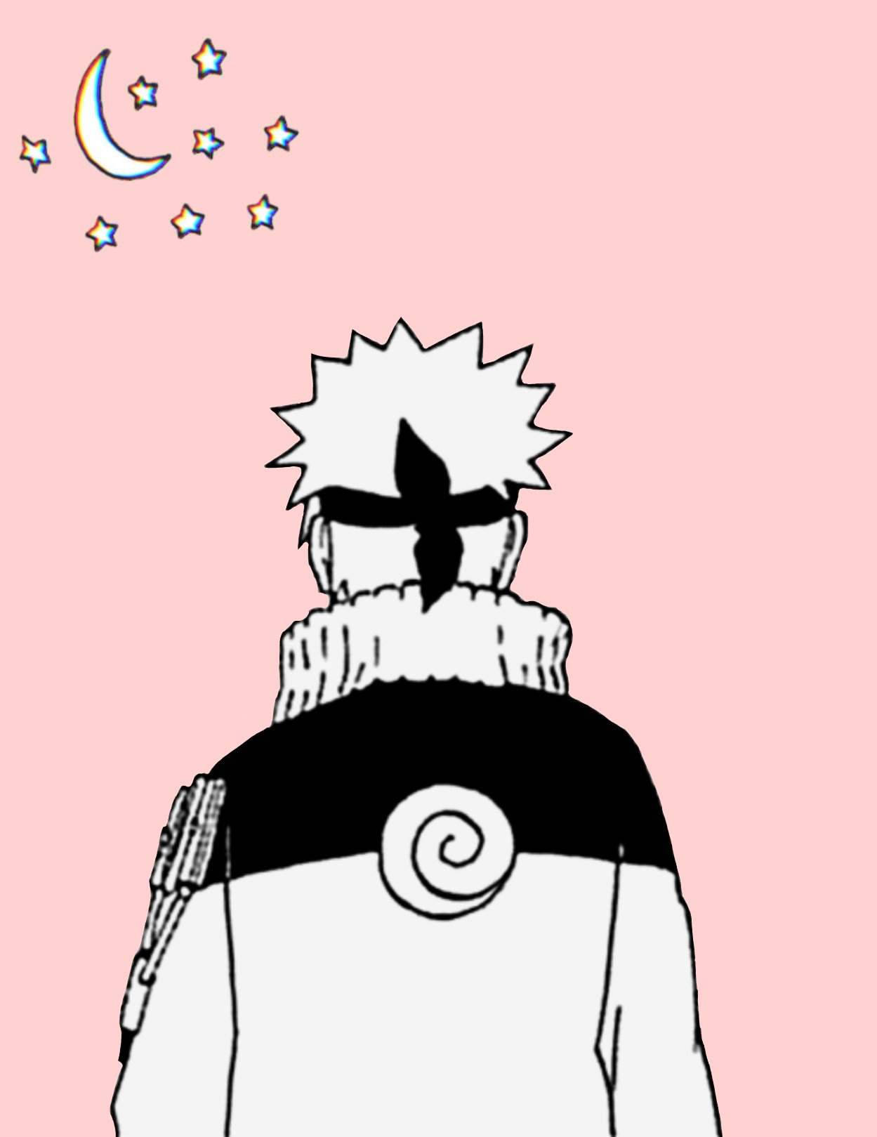 Naruto Aestetisk Pastelrosa Wallpapers