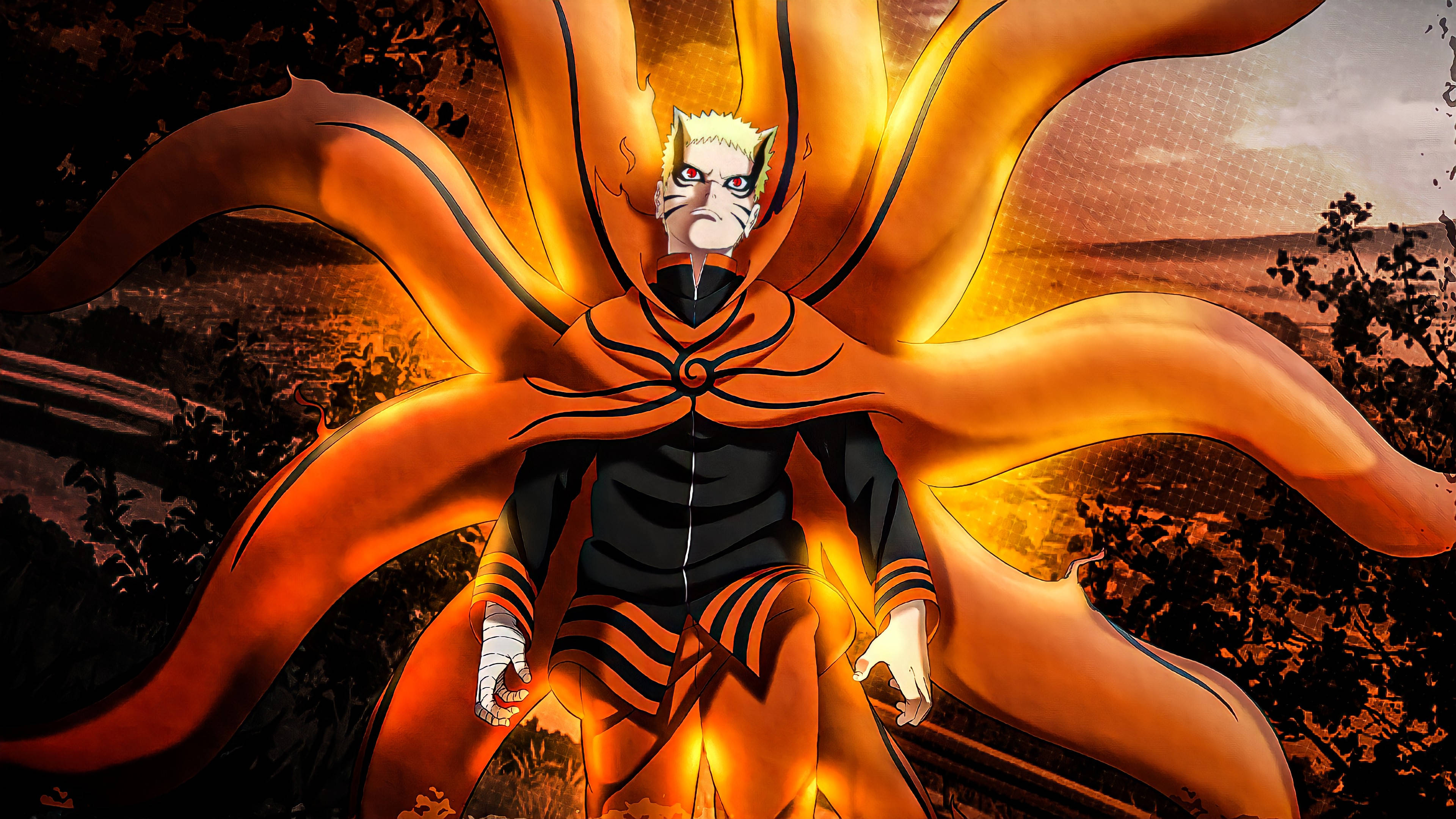Naruto Baryon Mode Energi Wallpapers