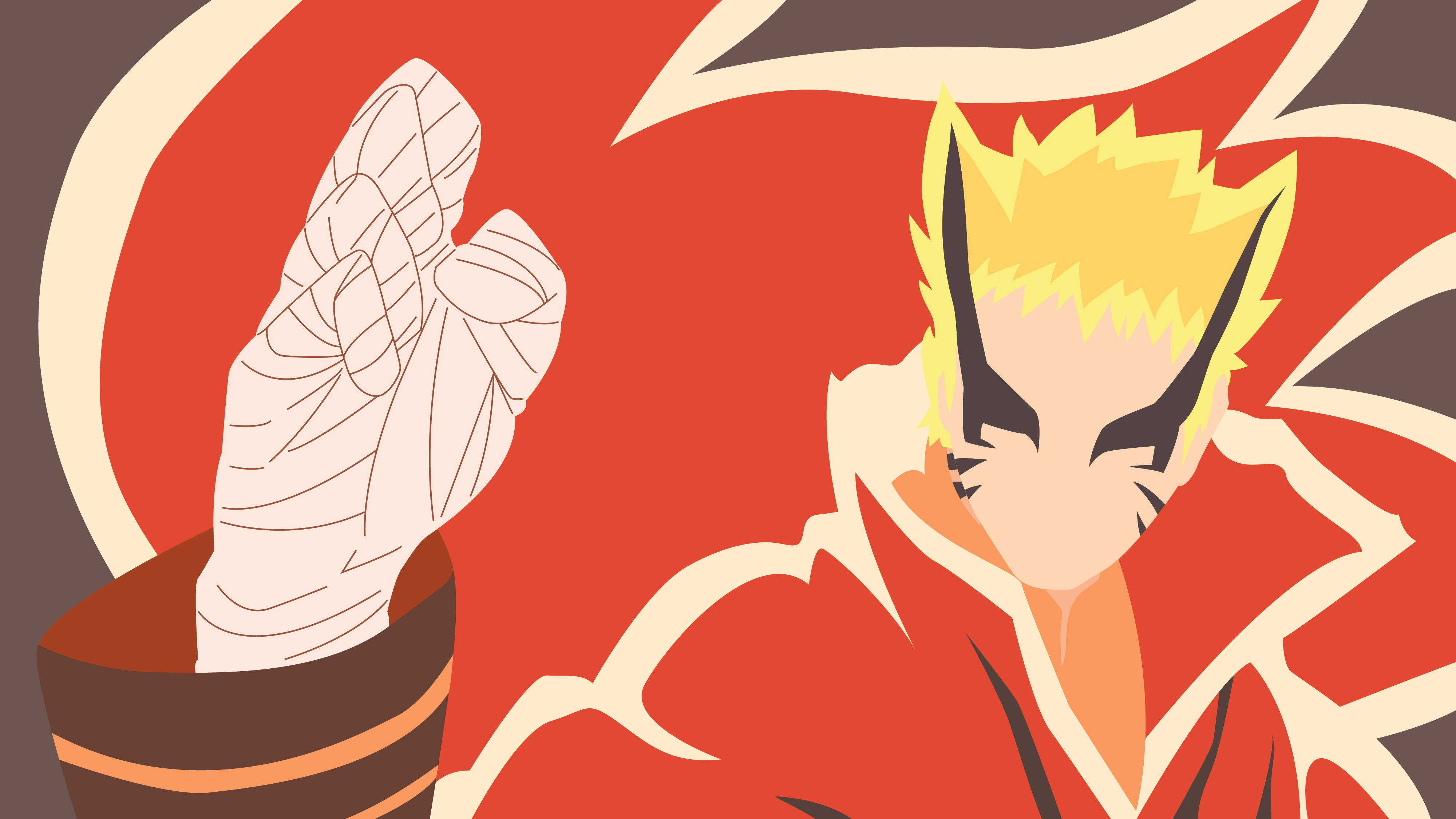 Naruto Baryon-tilstand vektorkunst Wallpapers