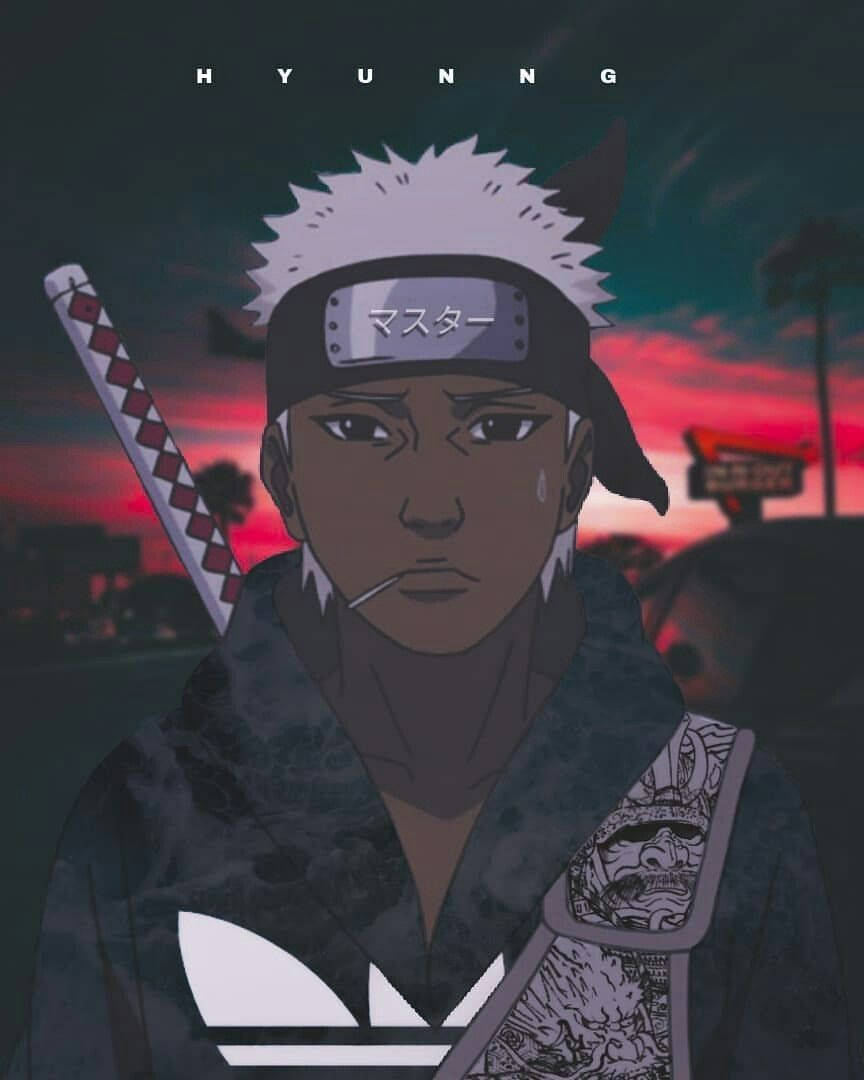 Naruto Drip som animekarakteren Omoi Wallpapers