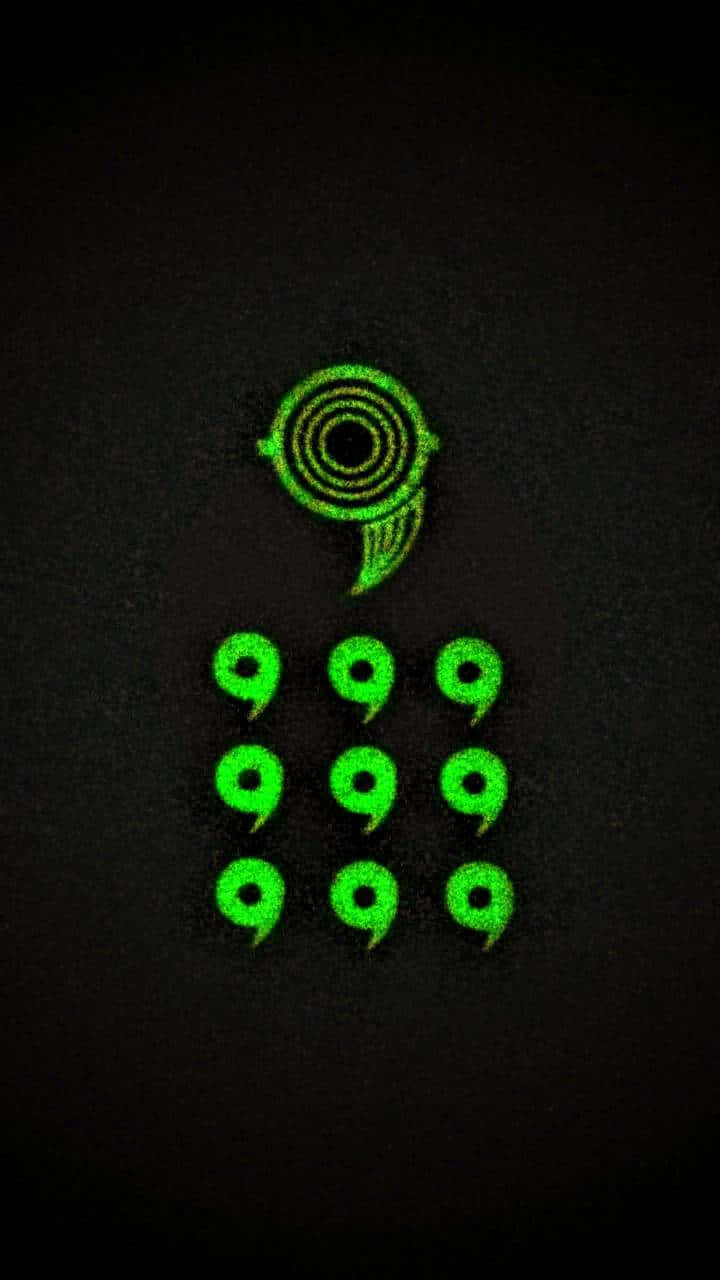 Naruto Grønne 6 Veje Symbol Wallpapers