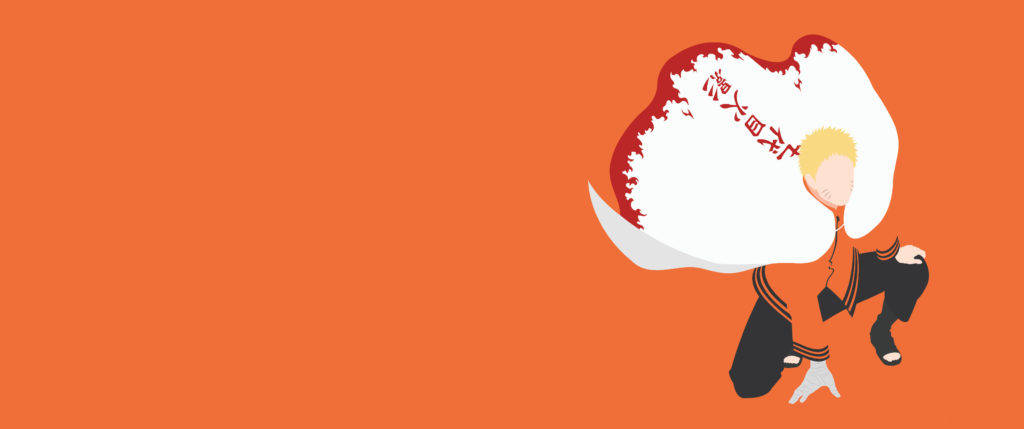 Naruto Hvid Kimono Minimalistisk Anime Wallpapers
