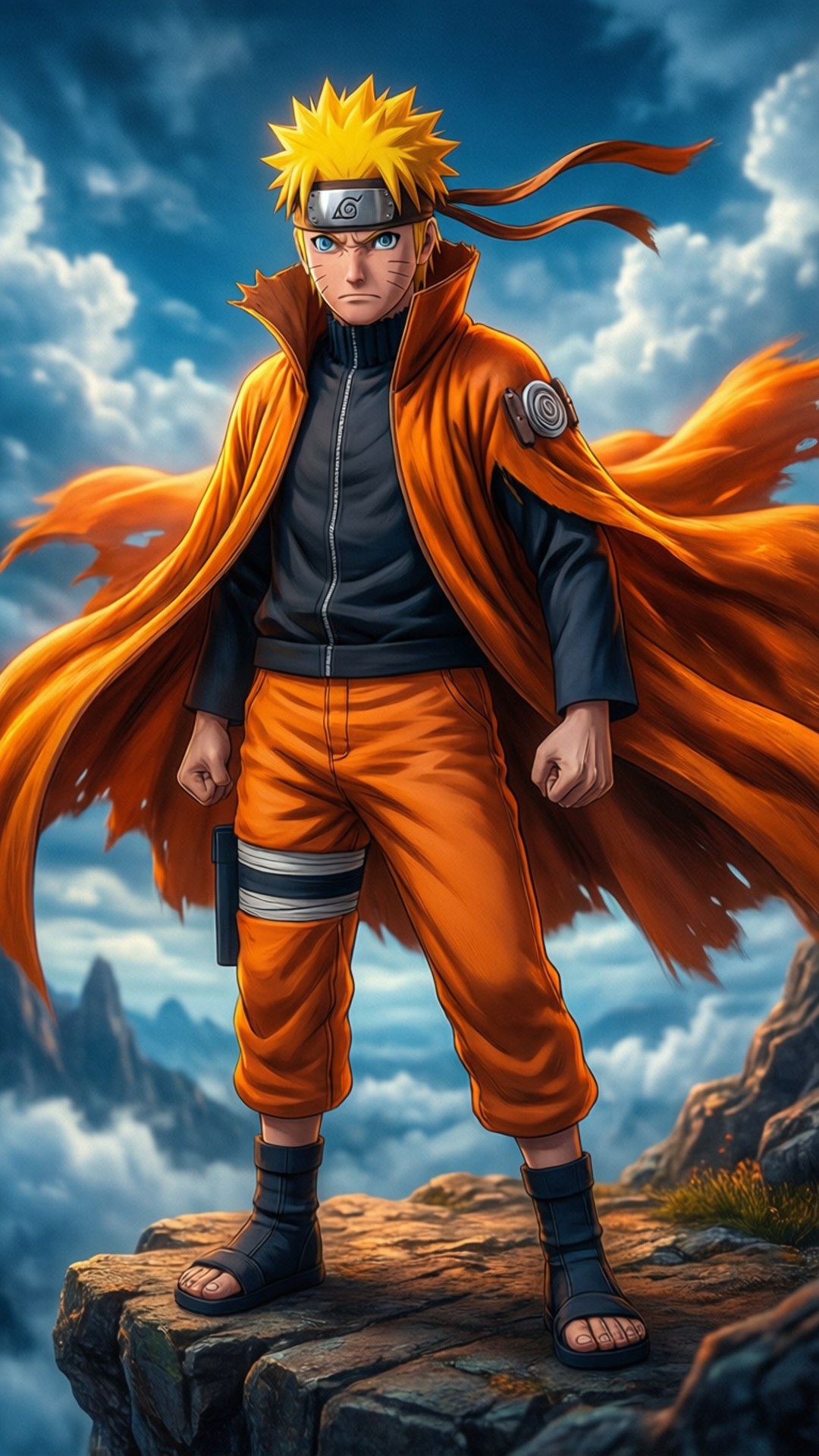 Naruto i Visdomstilstand Wallpapers