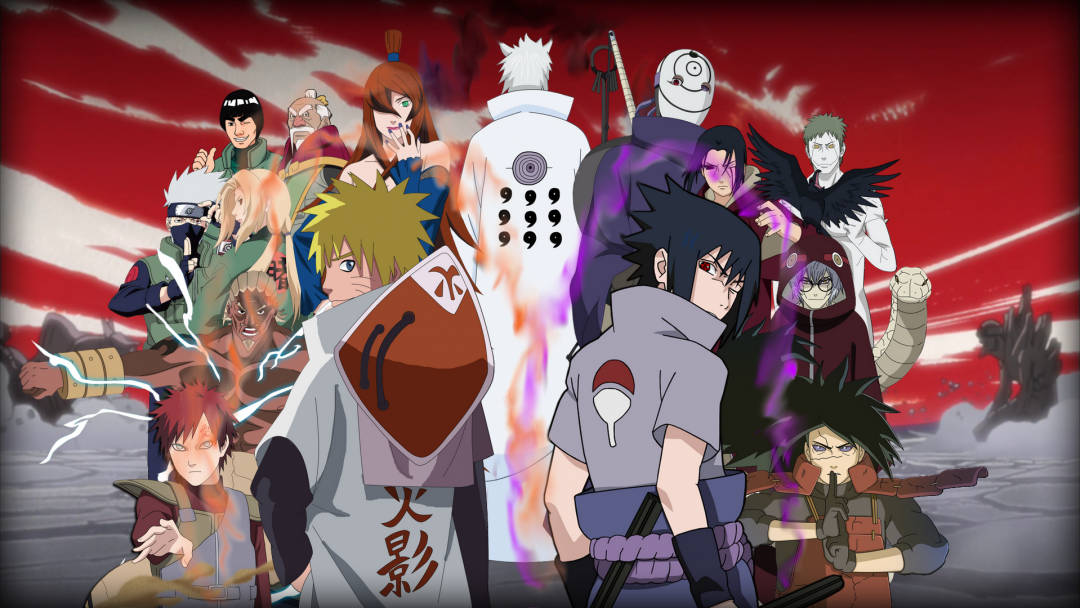 Naruto-karakterplakat Wallpapers