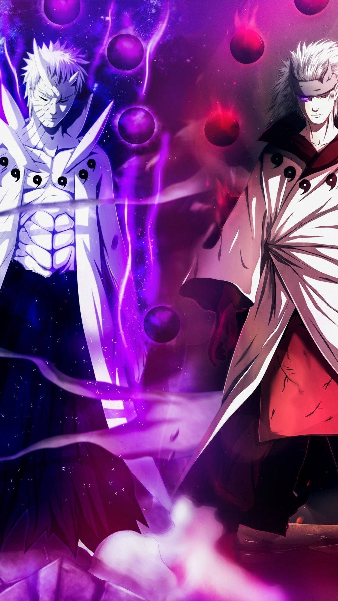 Naruto Live Obito og Madara Chakra Wallpapers