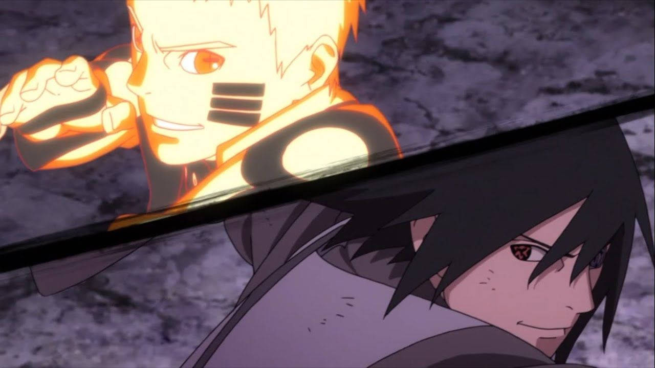 Naruto Live Sasuke kamp delt skærm Wallpapers