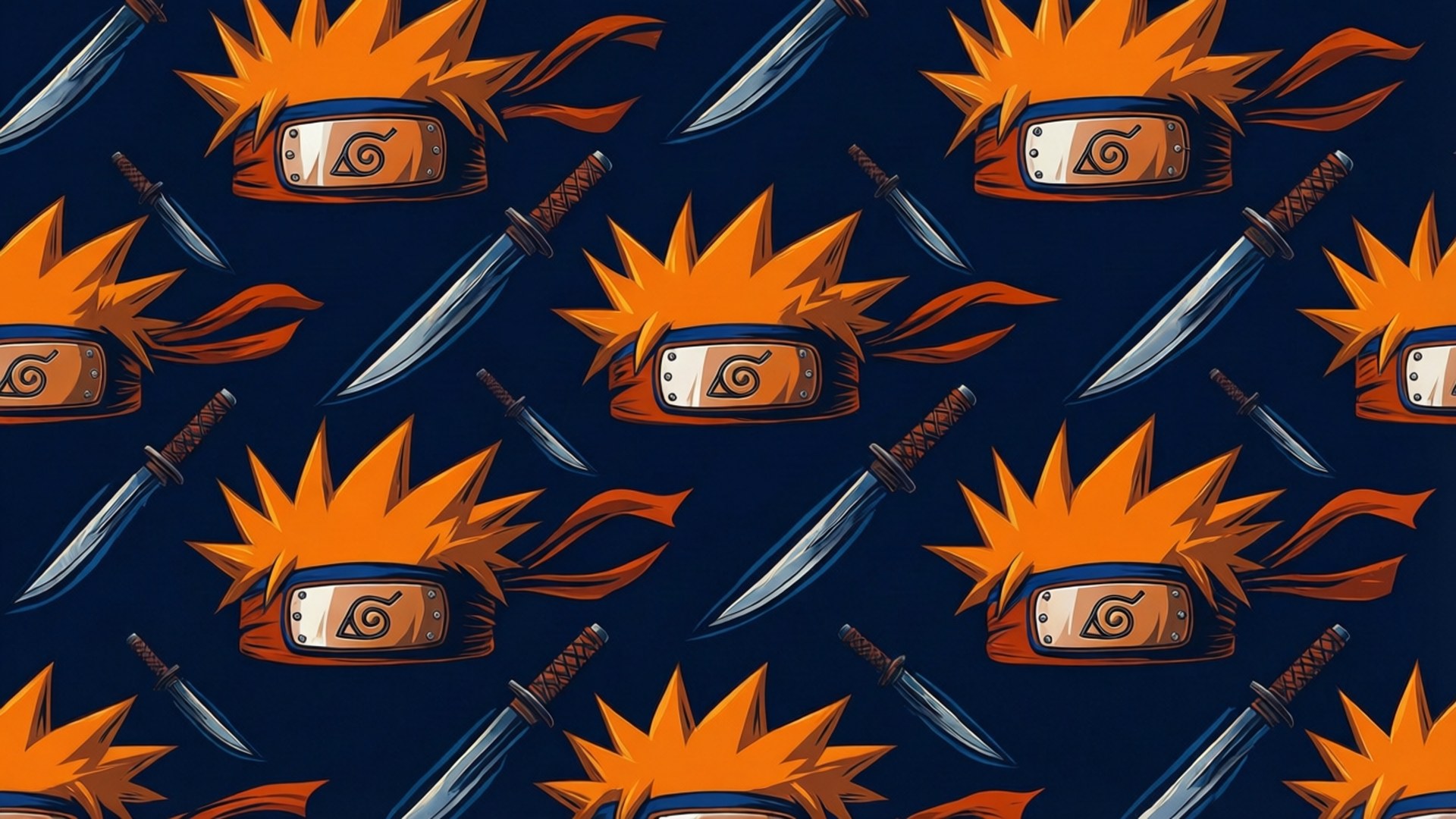 Naruto Mønster SVG Wallpapers