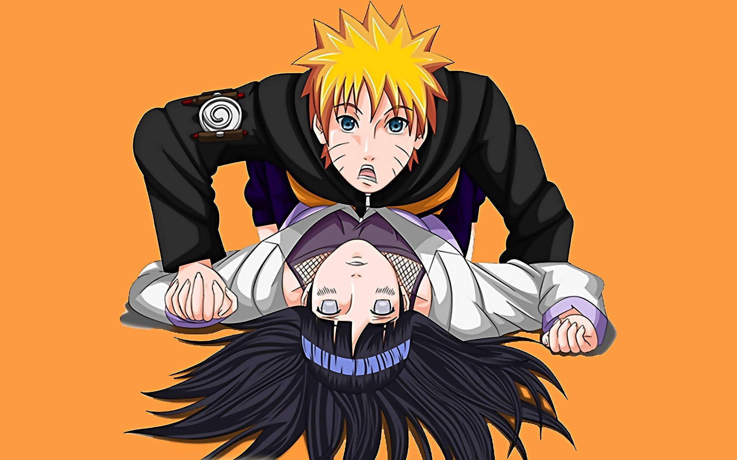 Naruto og Hinata anime kunst Wallpapers