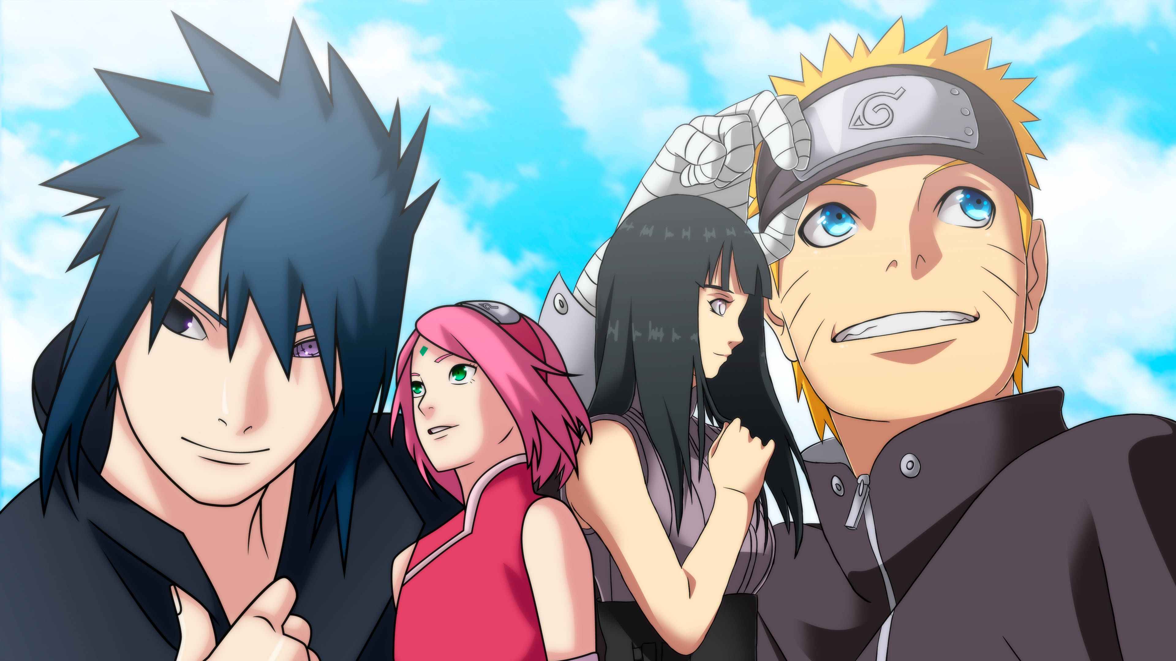Naruto og Hinata med SasuSaku Wallpapers
