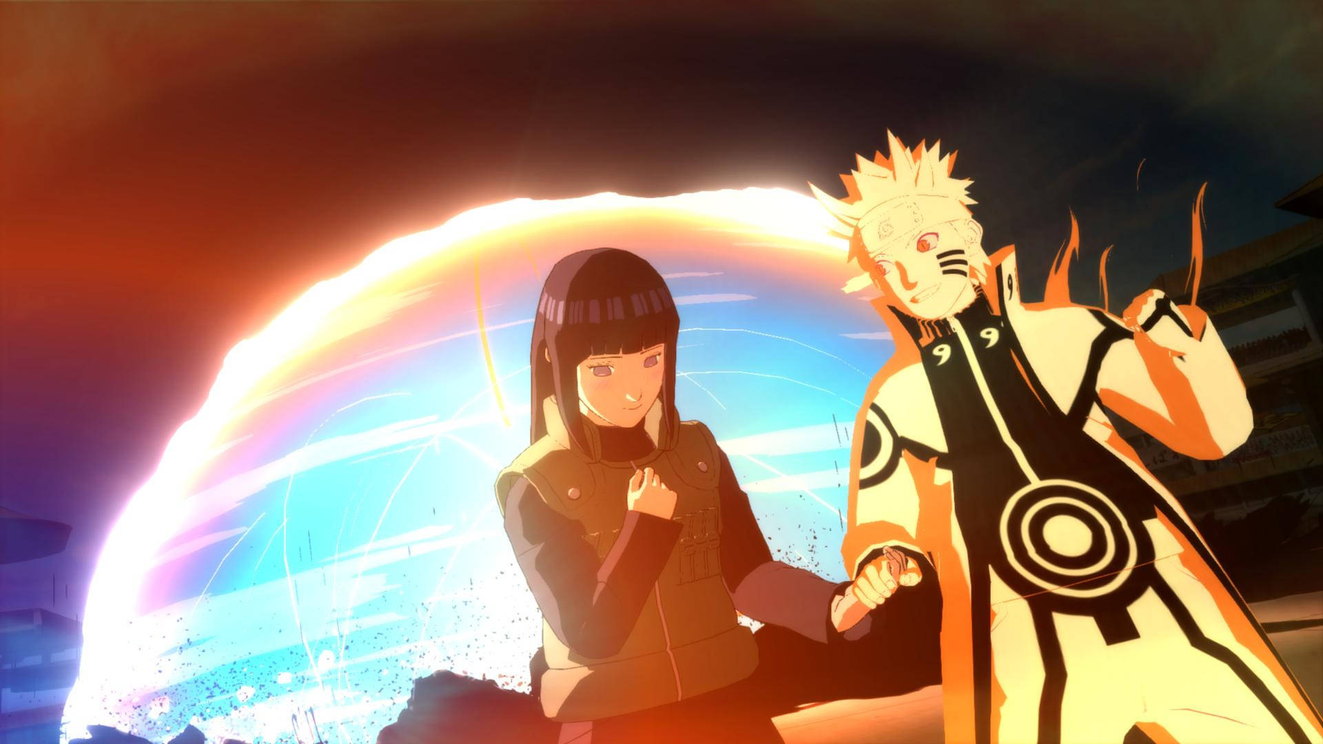 Naruto og Hinata Ninjakrig Wallpapers