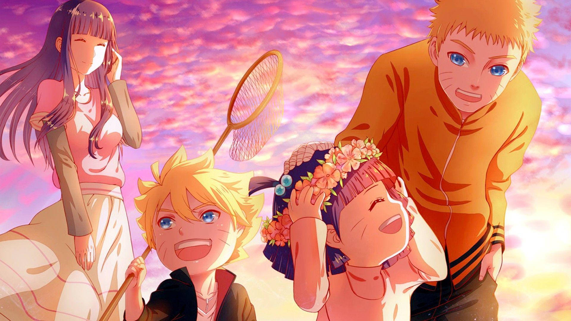 Naruto og Hinata - Ubrudeligt bånd Wallpapers