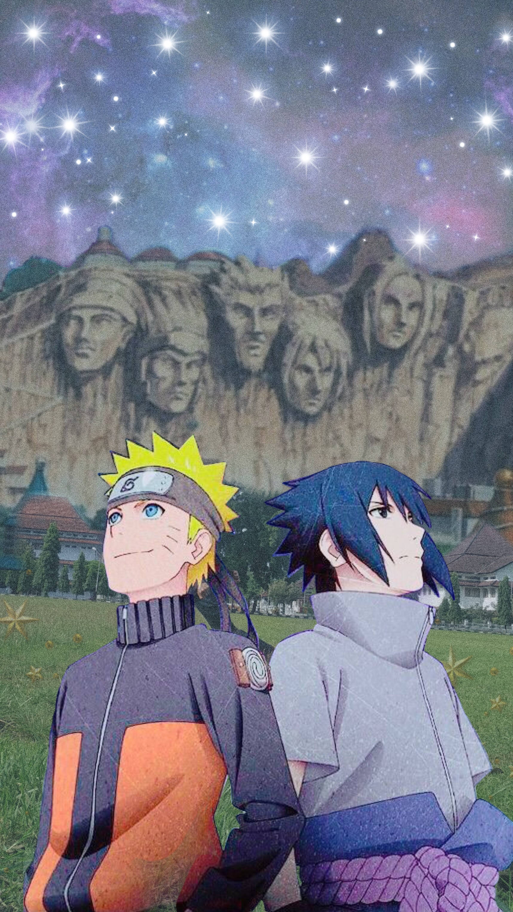 Naruto og Sasuke fra Konoha Wallpapers