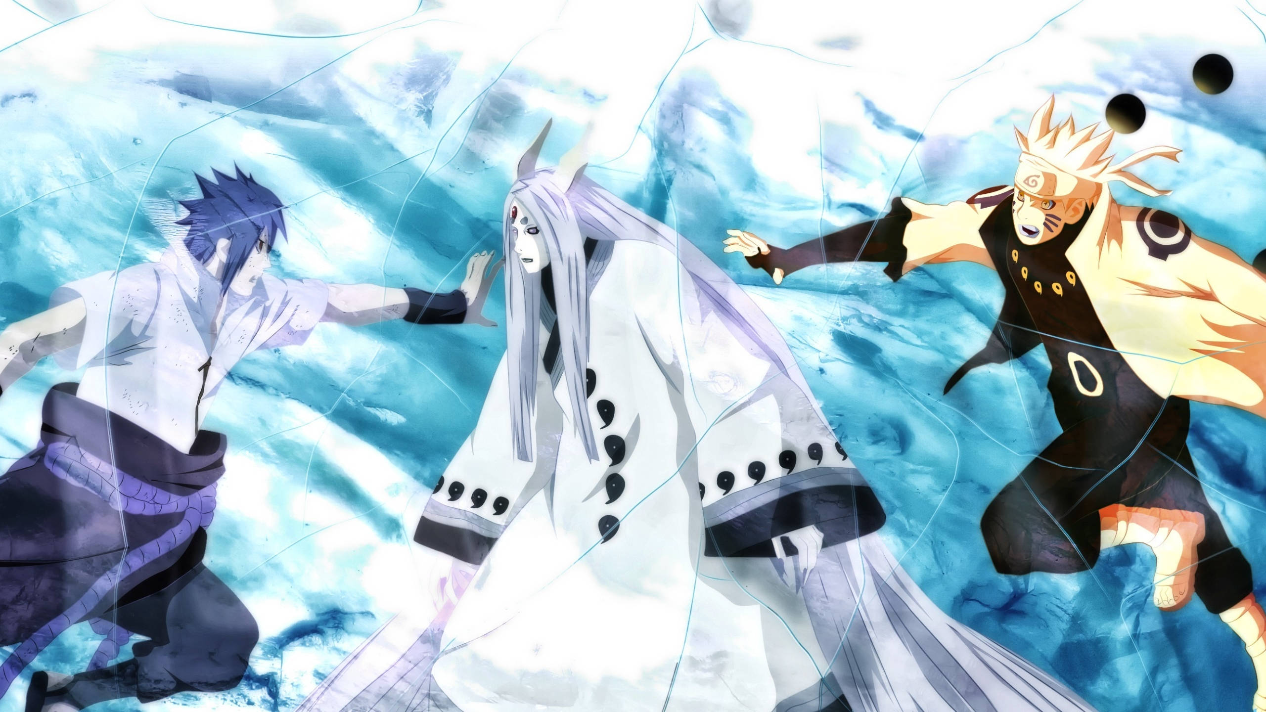 Naruto og Sasuke mod Kaguya Ōtsutsuki Wallpapers