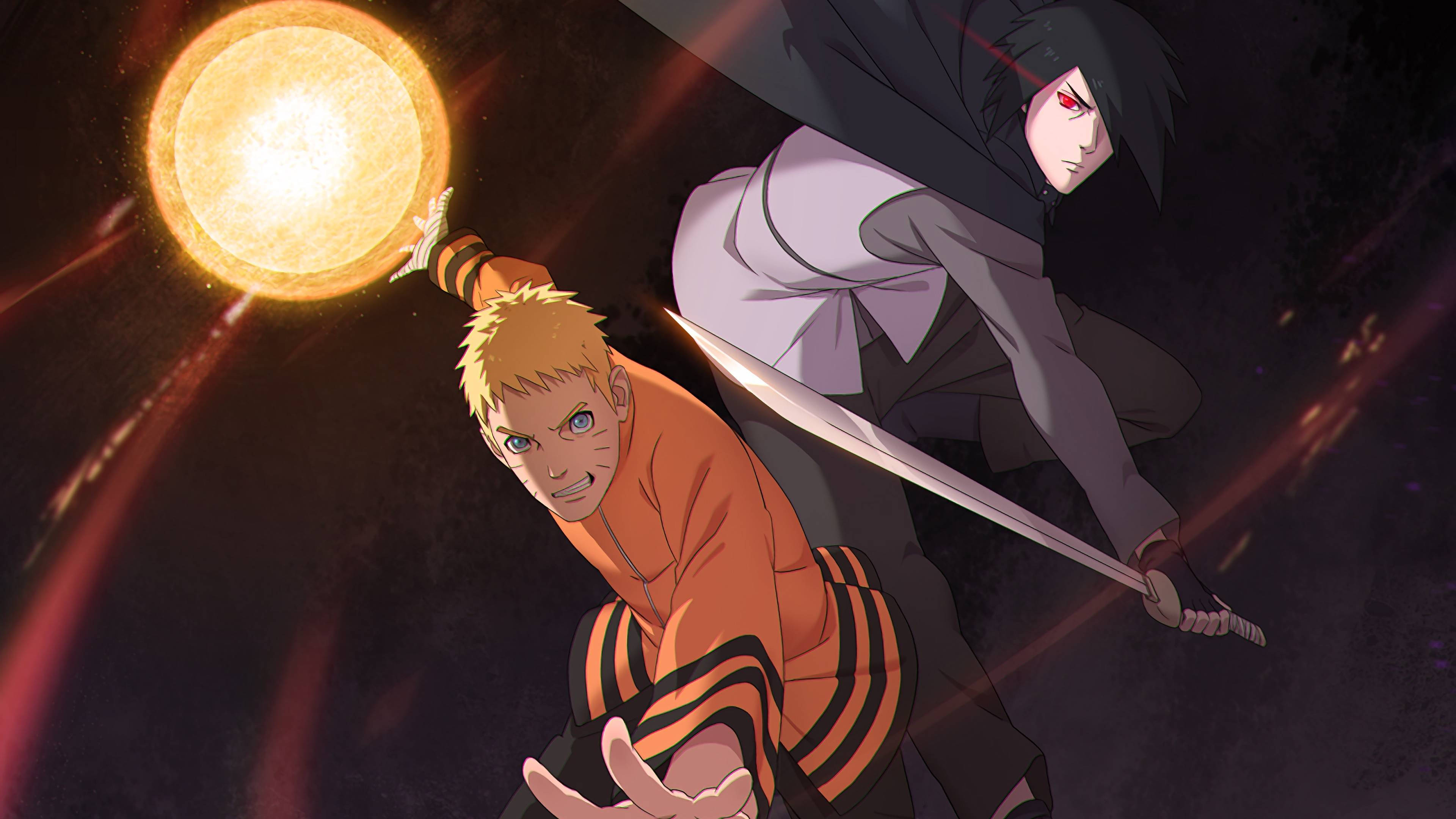 Naruto og Sasuke som voksne Wallpapers