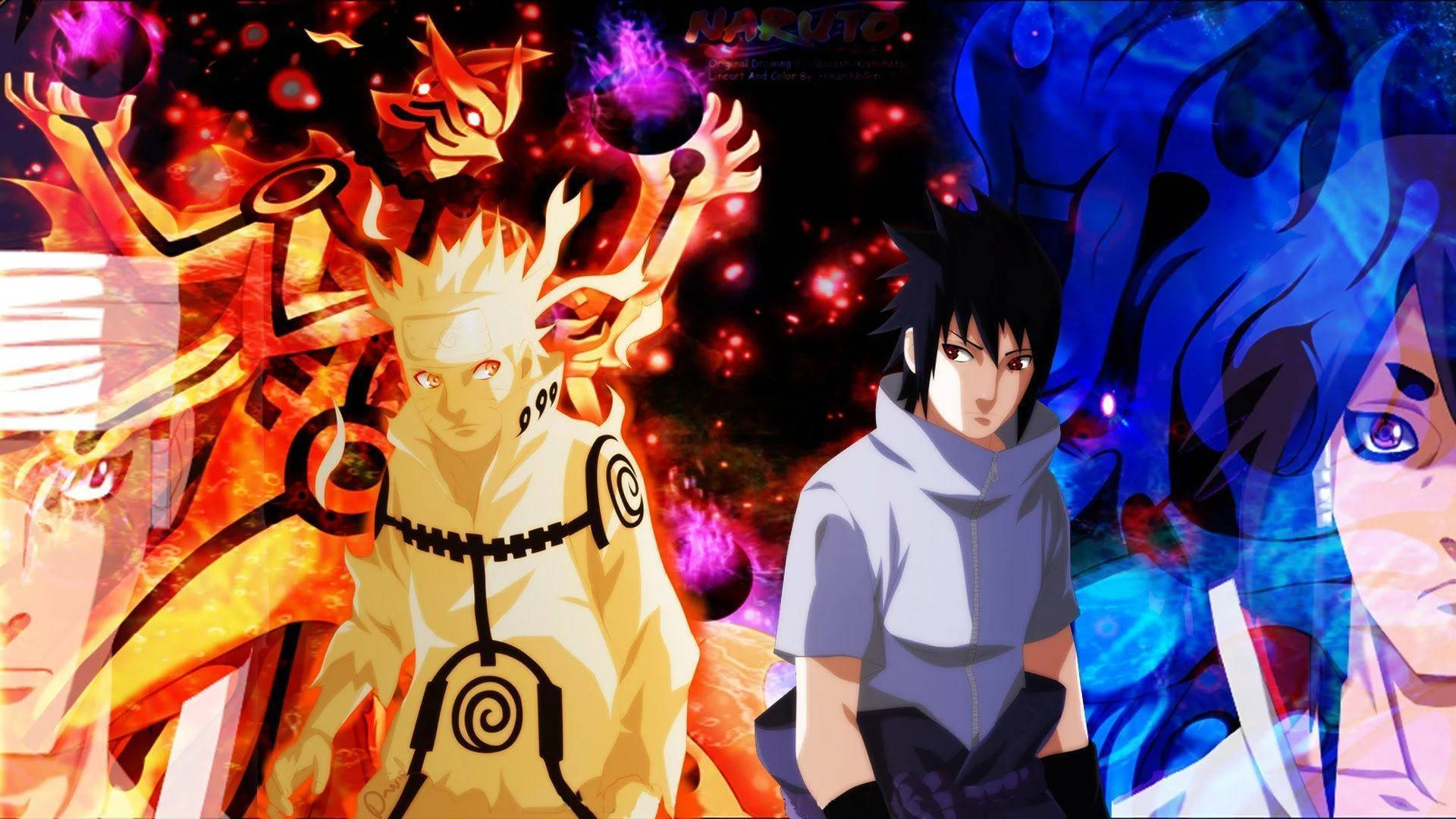 Naruto og Sasuke tidligere liv Wallpapers