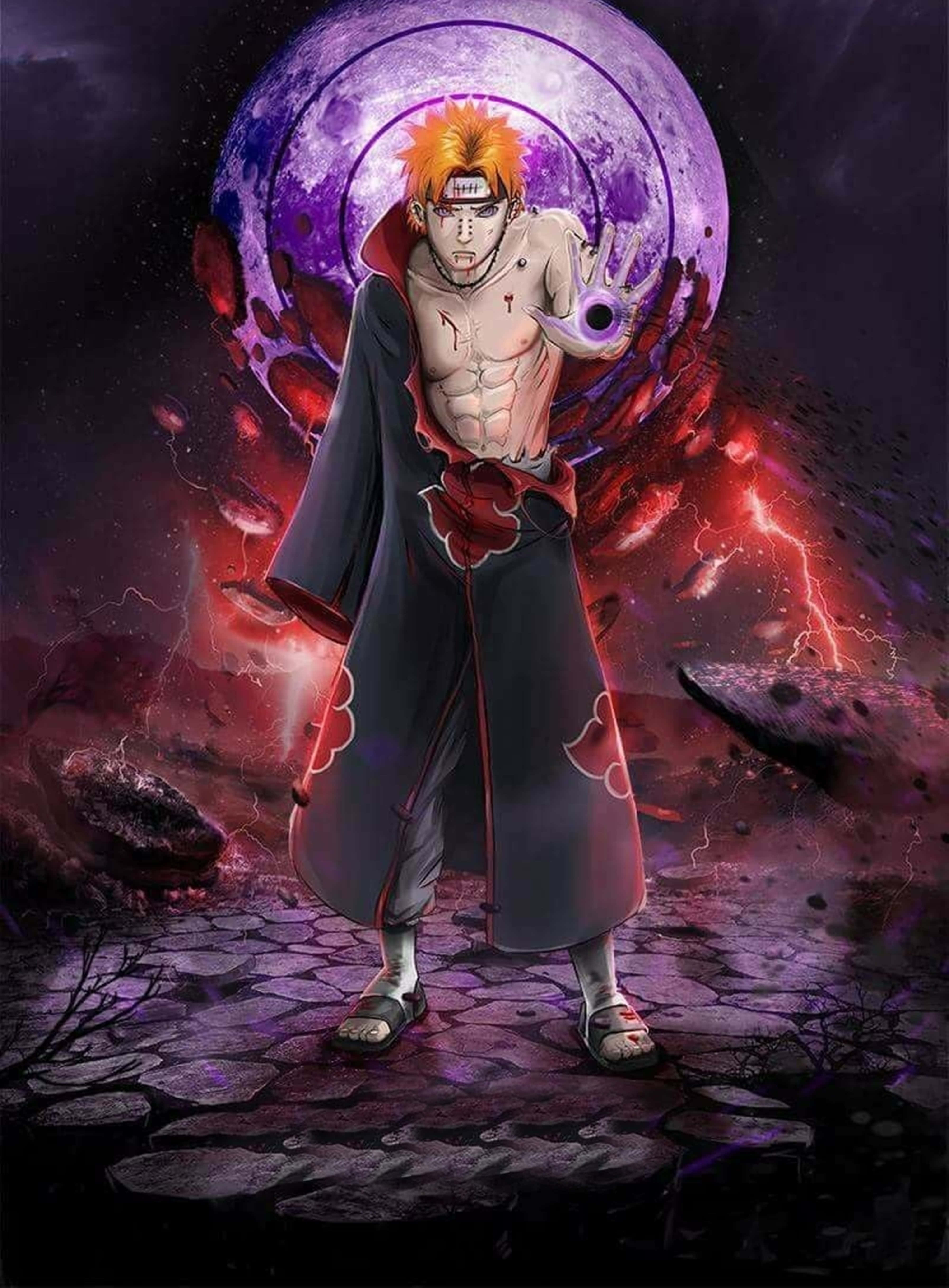 Naruto Pain Transformation 4K Wallpapers