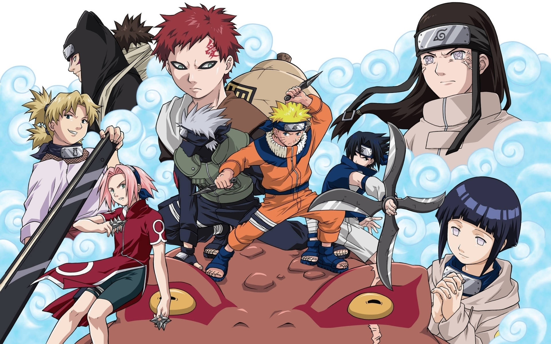 Naruto Plakat Chunin Eksamen Wallpapers