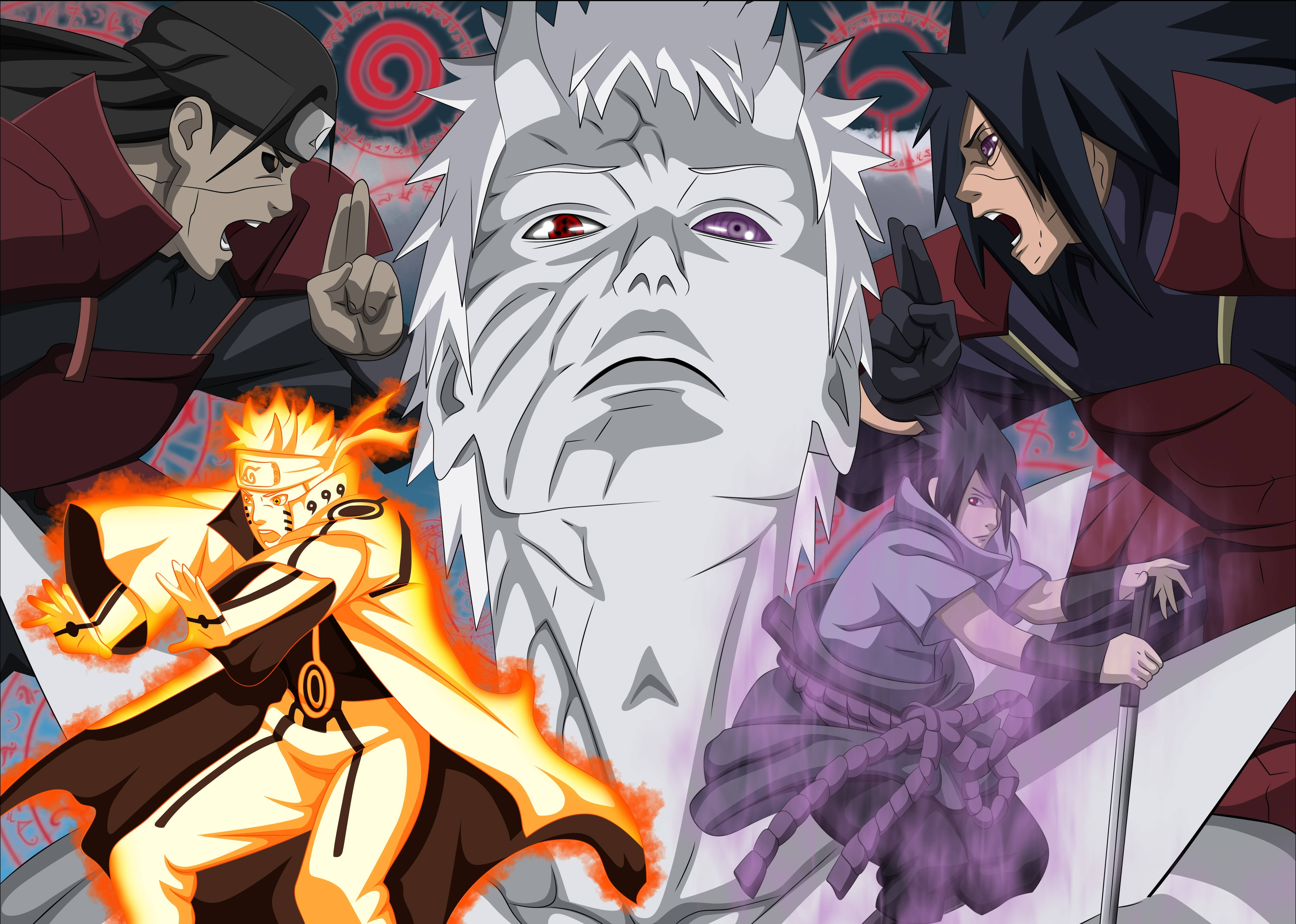 Naruto Plakat Første Generation Wallpapers