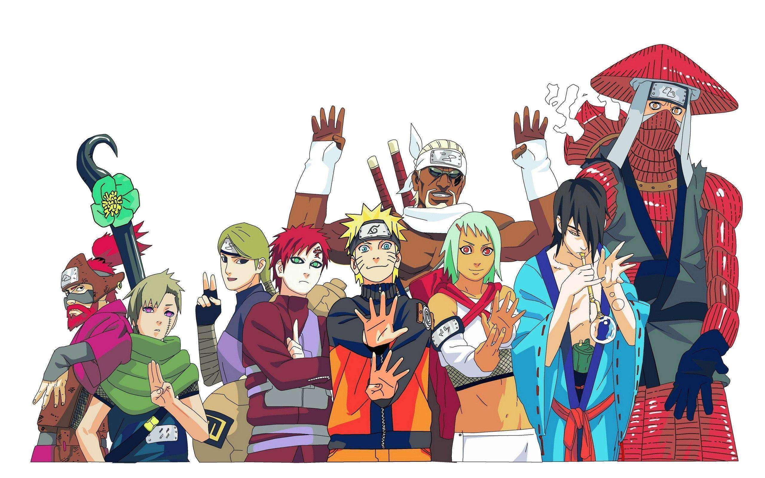 Naruto Plakat Jinchuriki Wallpapers