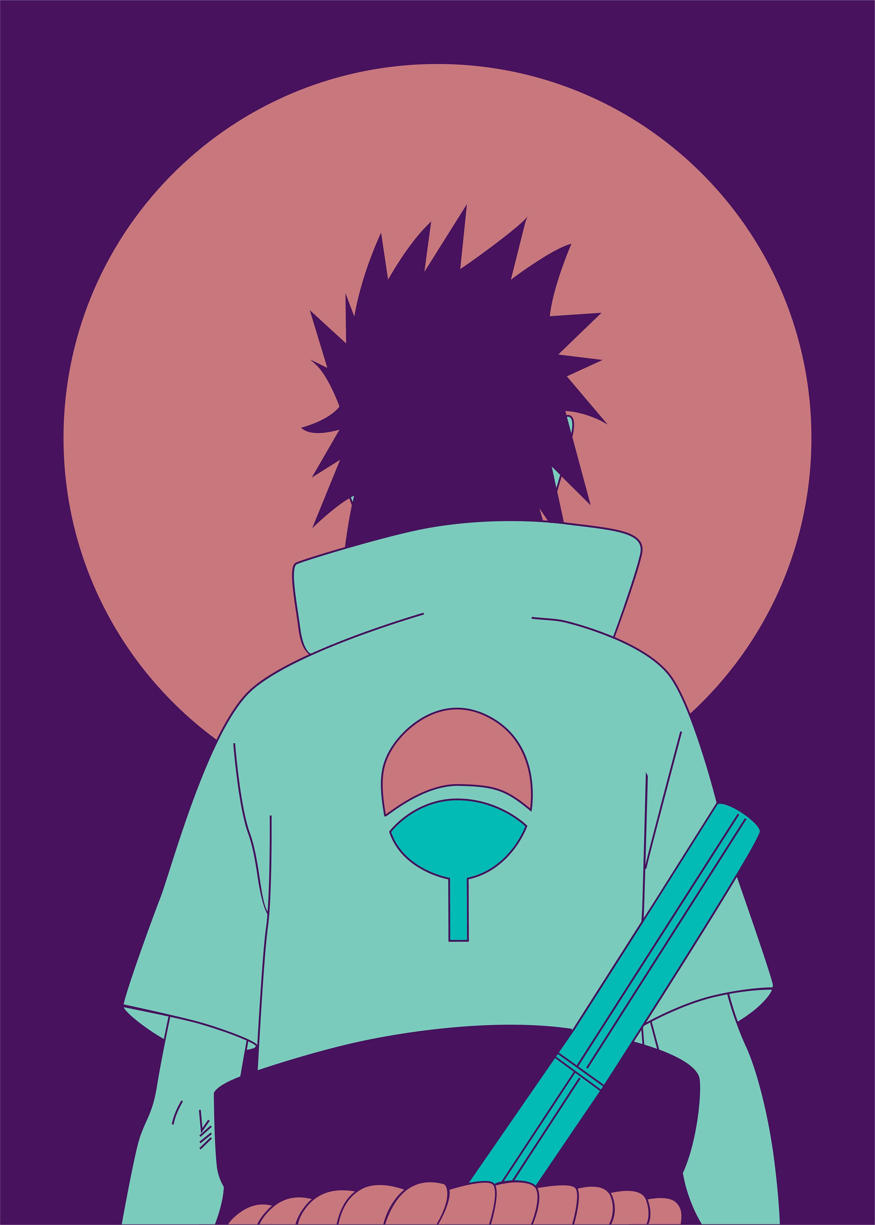Naruto Plakat Sasuke Bagfra Wallpapers