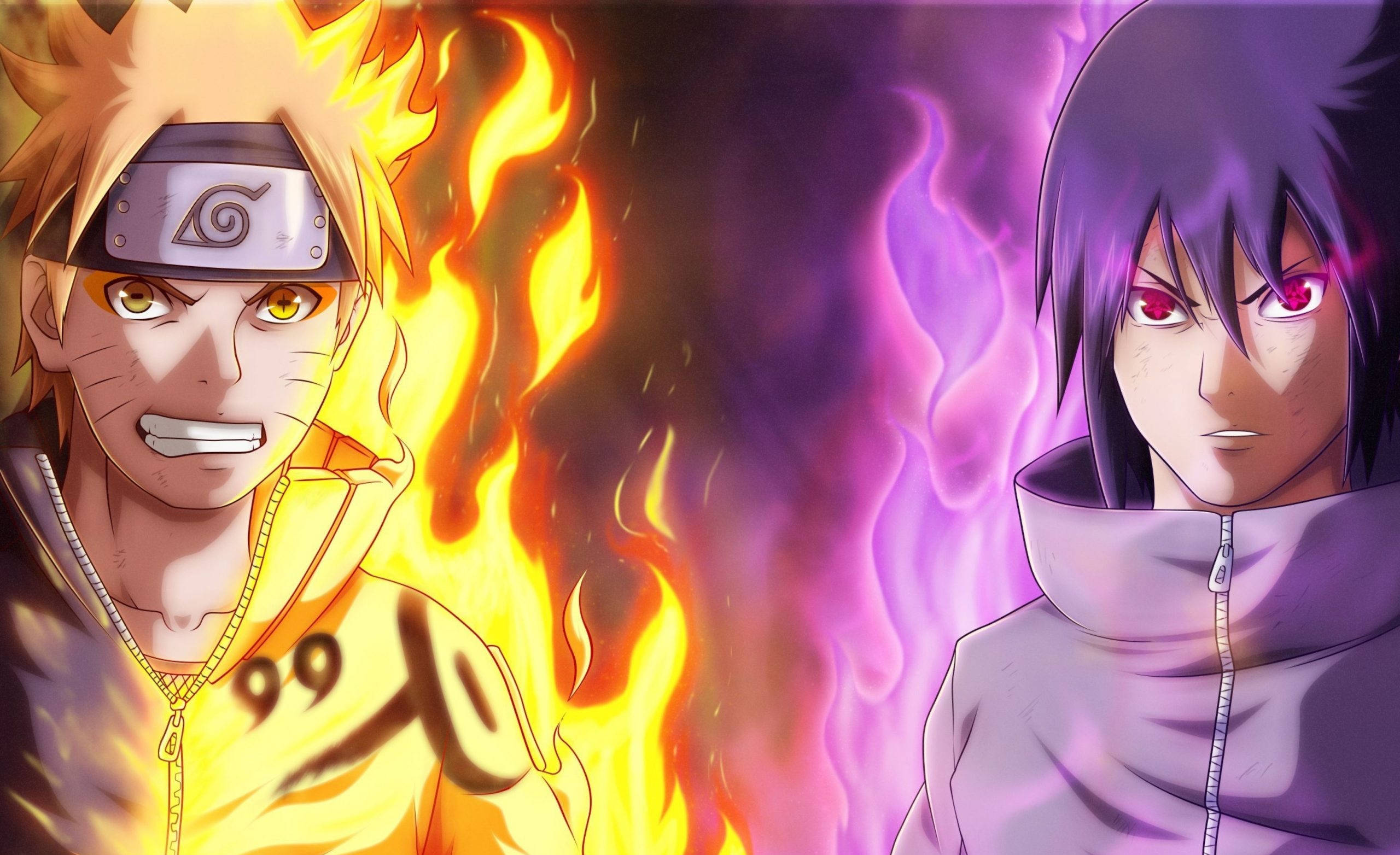 Naruto Sasuke Chakra Plakat Wallpapers