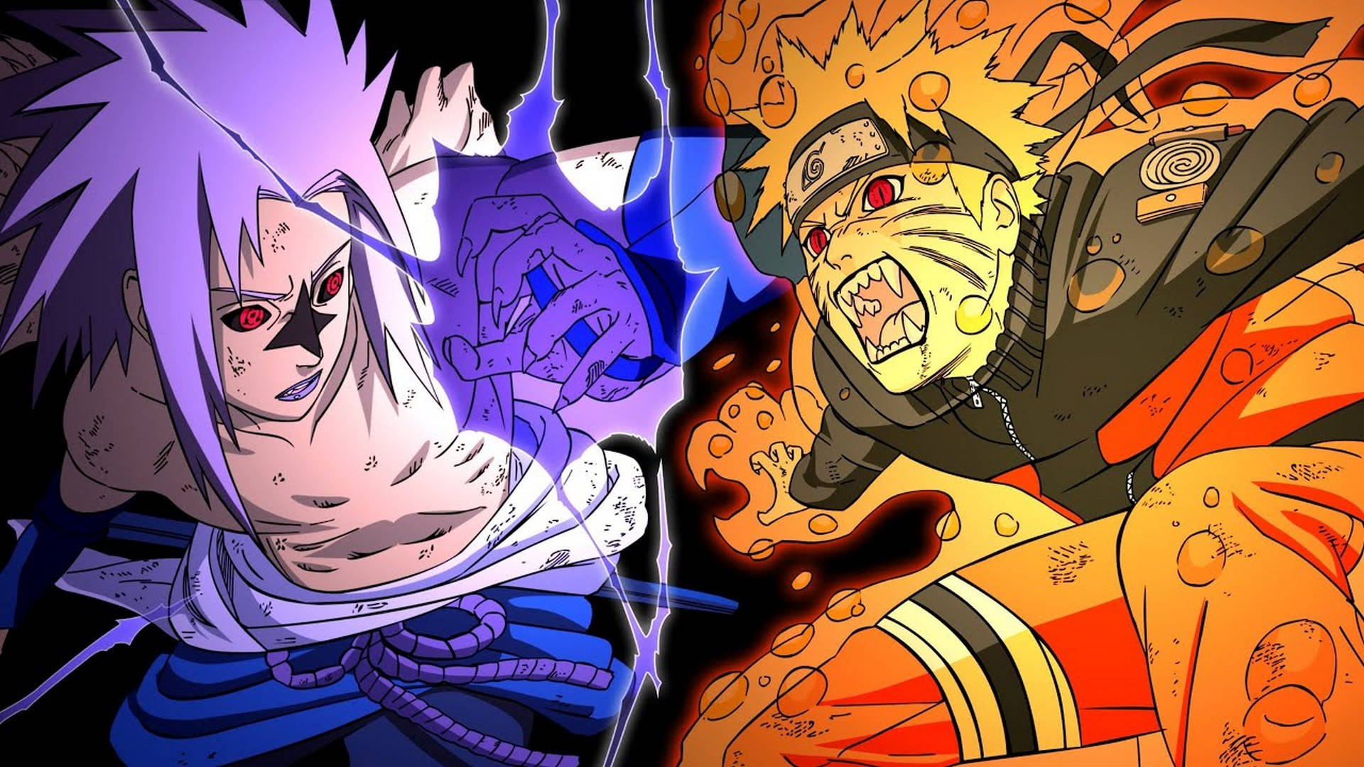 Naruto Sasuke Kamp Plakat Wallpapers