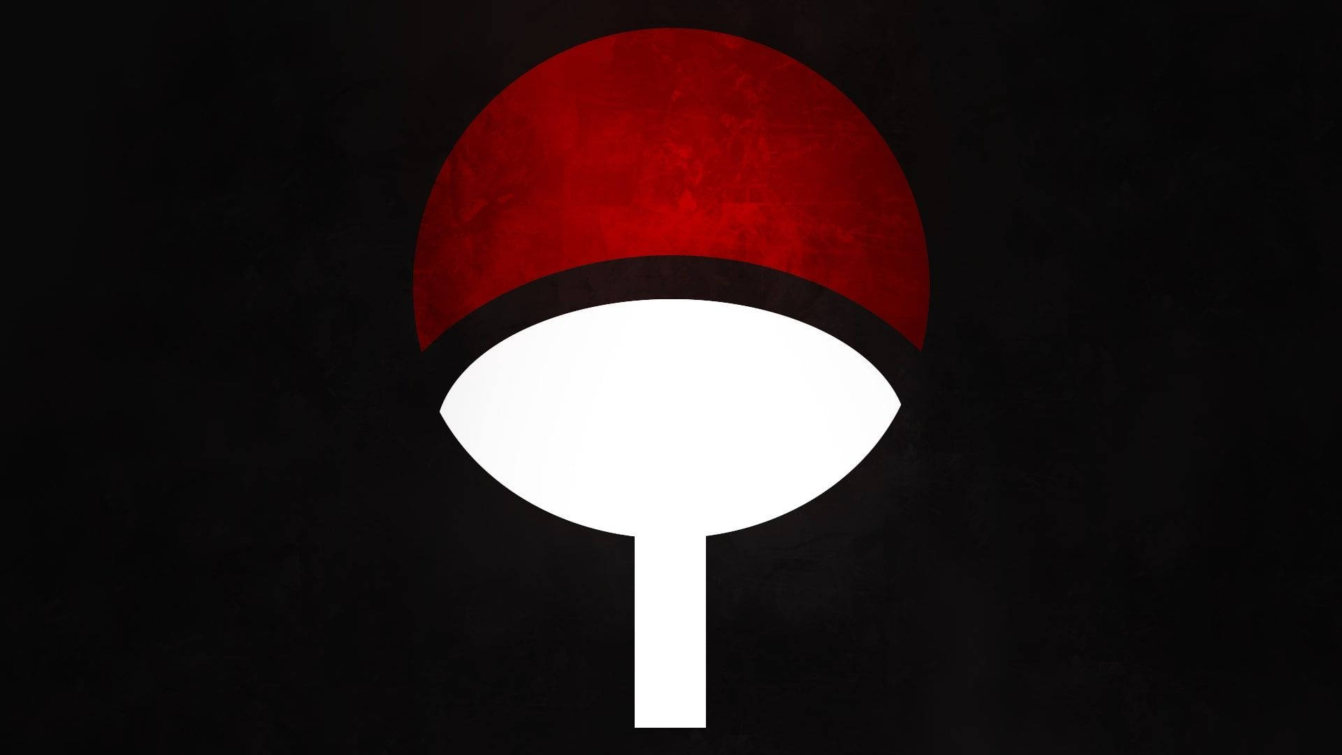 Naruto-symbol med en vifte Wallpapers