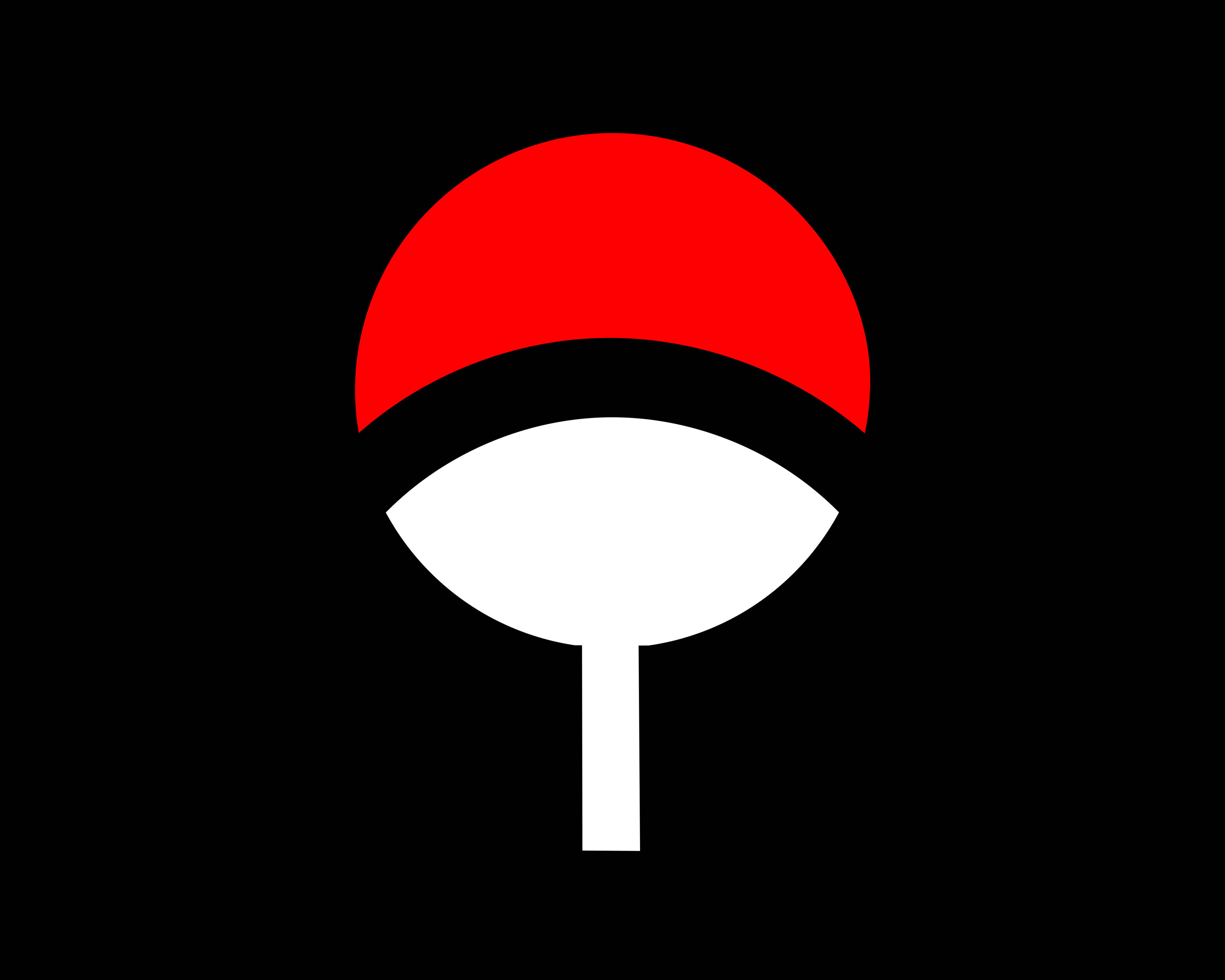 Naruto-symbol papirvifte Wallpapers