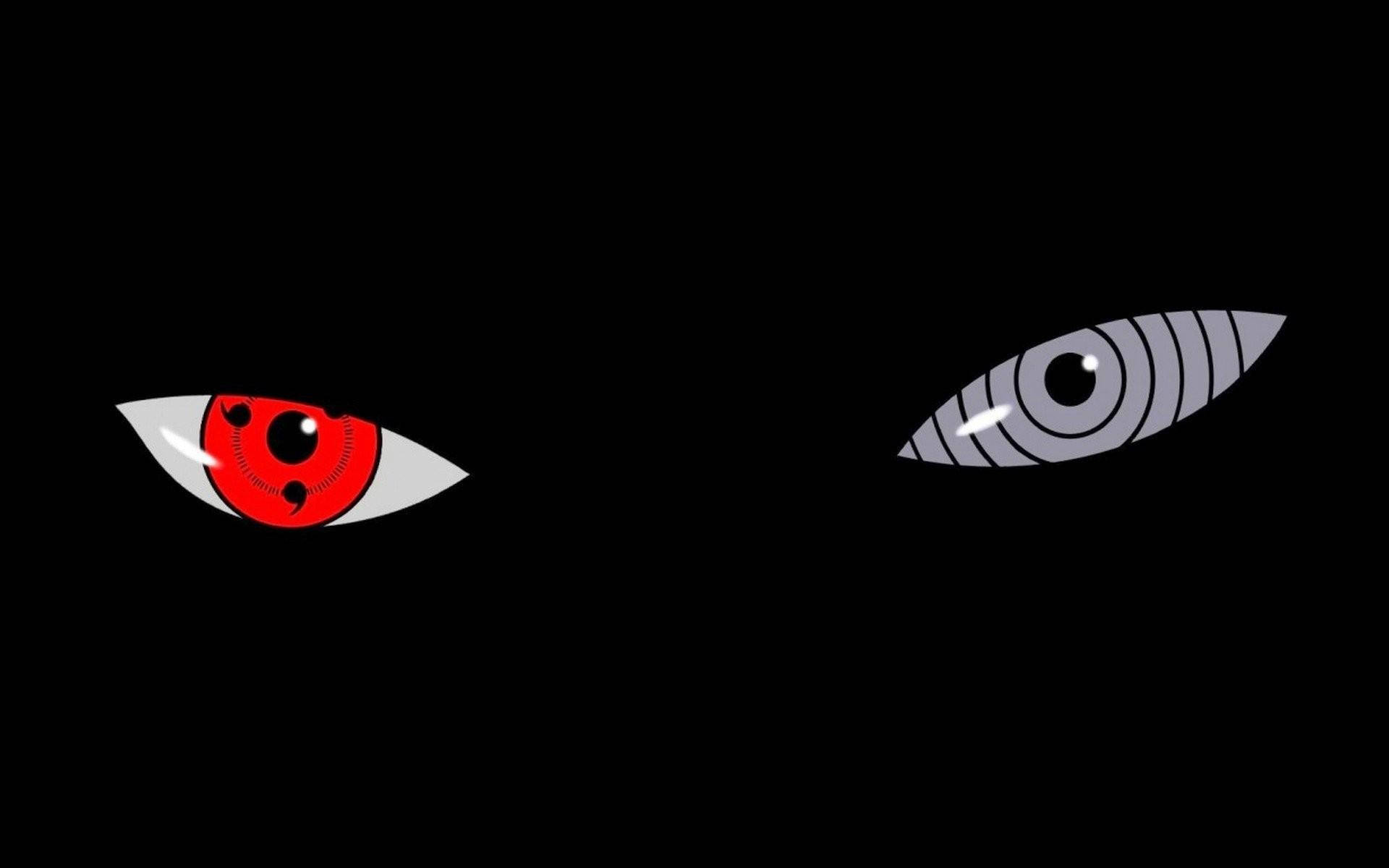 Naruto-symbol rødt øje Wallpapers