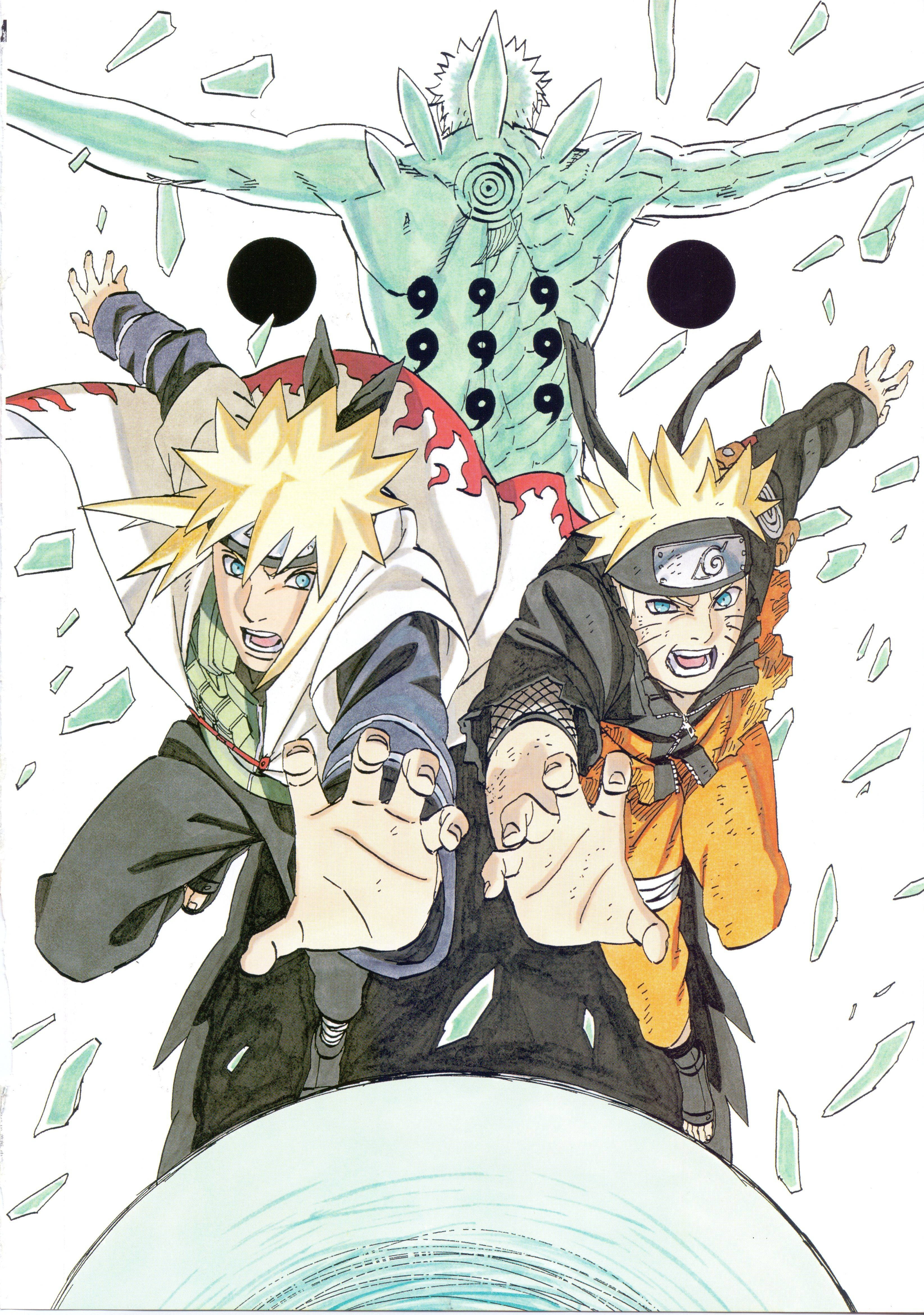 Naruto-telefon Visdomsgudens seks veje Wallpapers