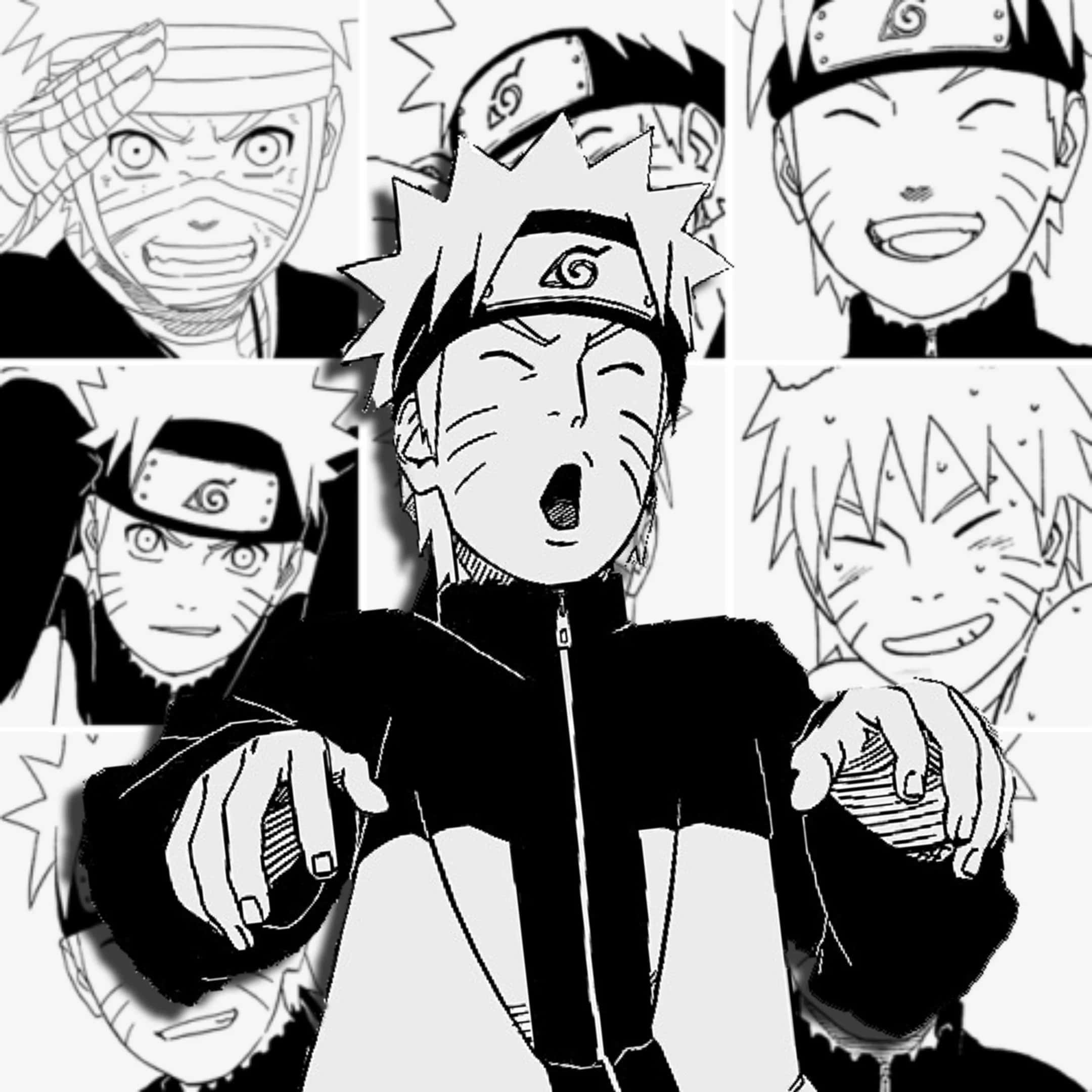 Naruto Uzumaki fra Bladbyen Wallpapers