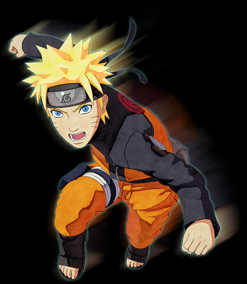 Naruto Uzumaki i actionpose Wallpapers