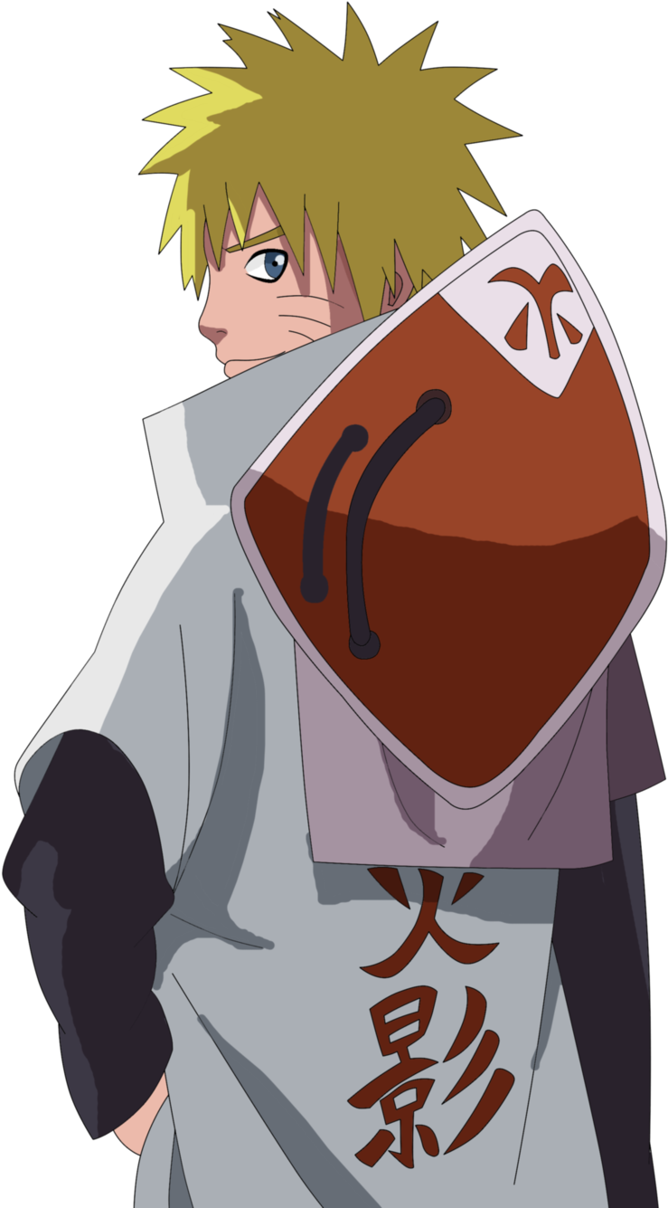 Naruto Uzumaki i Hokage-kappe Wallpapers