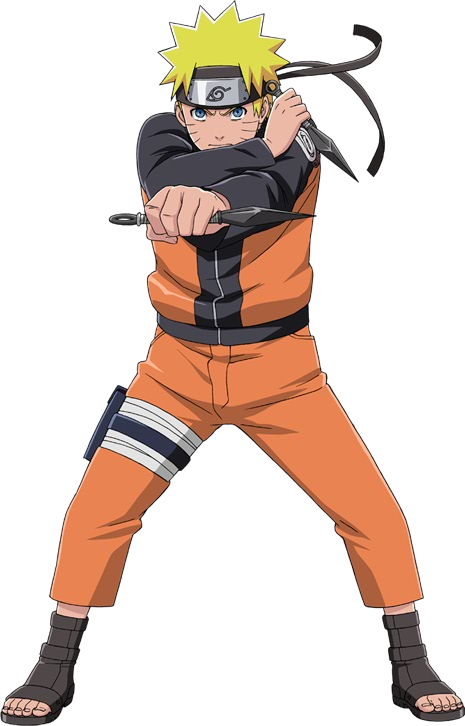 Naruto Uzumaki klar til kamp Wallpapers
