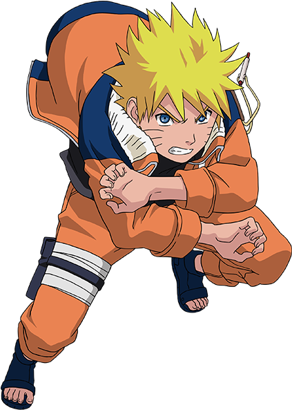 Naruto Uzumaki klar til kamp Wallpapers